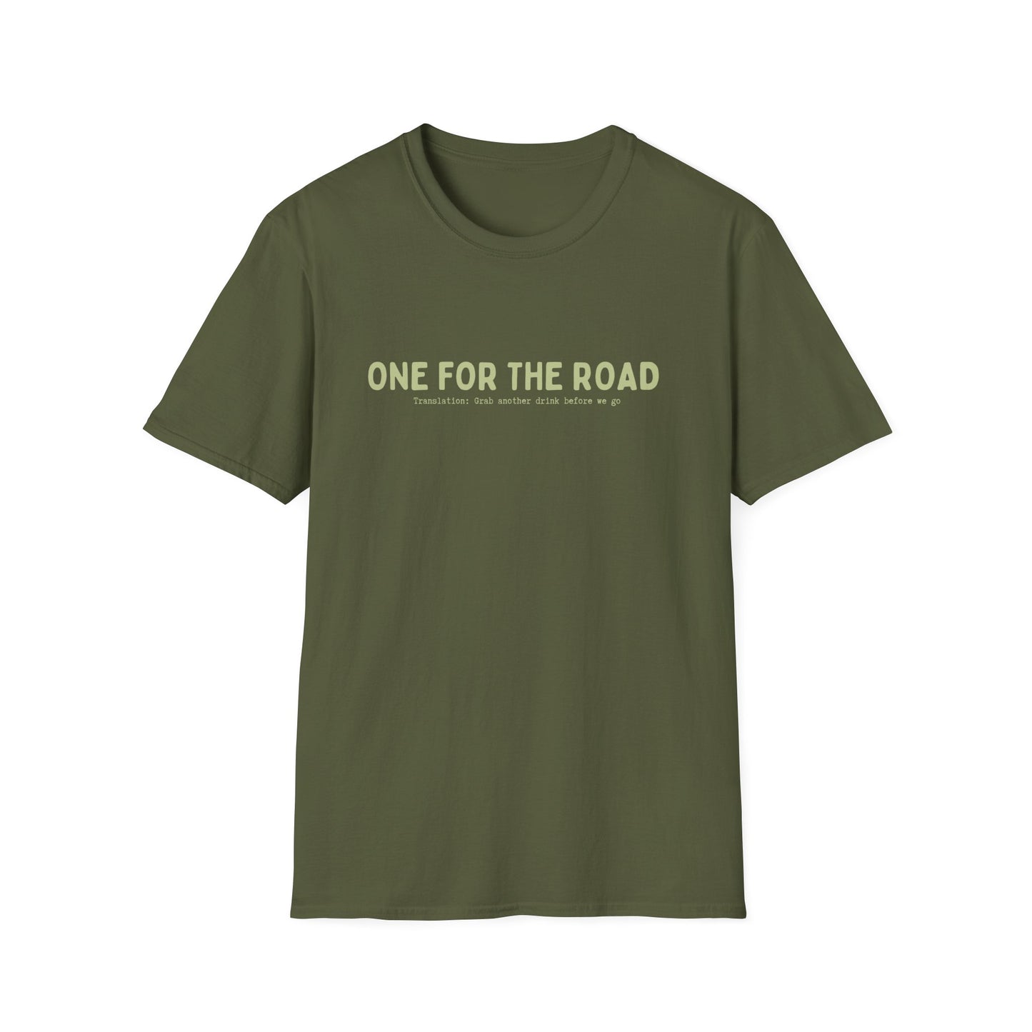 ONE FOR THE ROAD (AUSSIE SLANG) CLASSIC FIT T-SHIRT