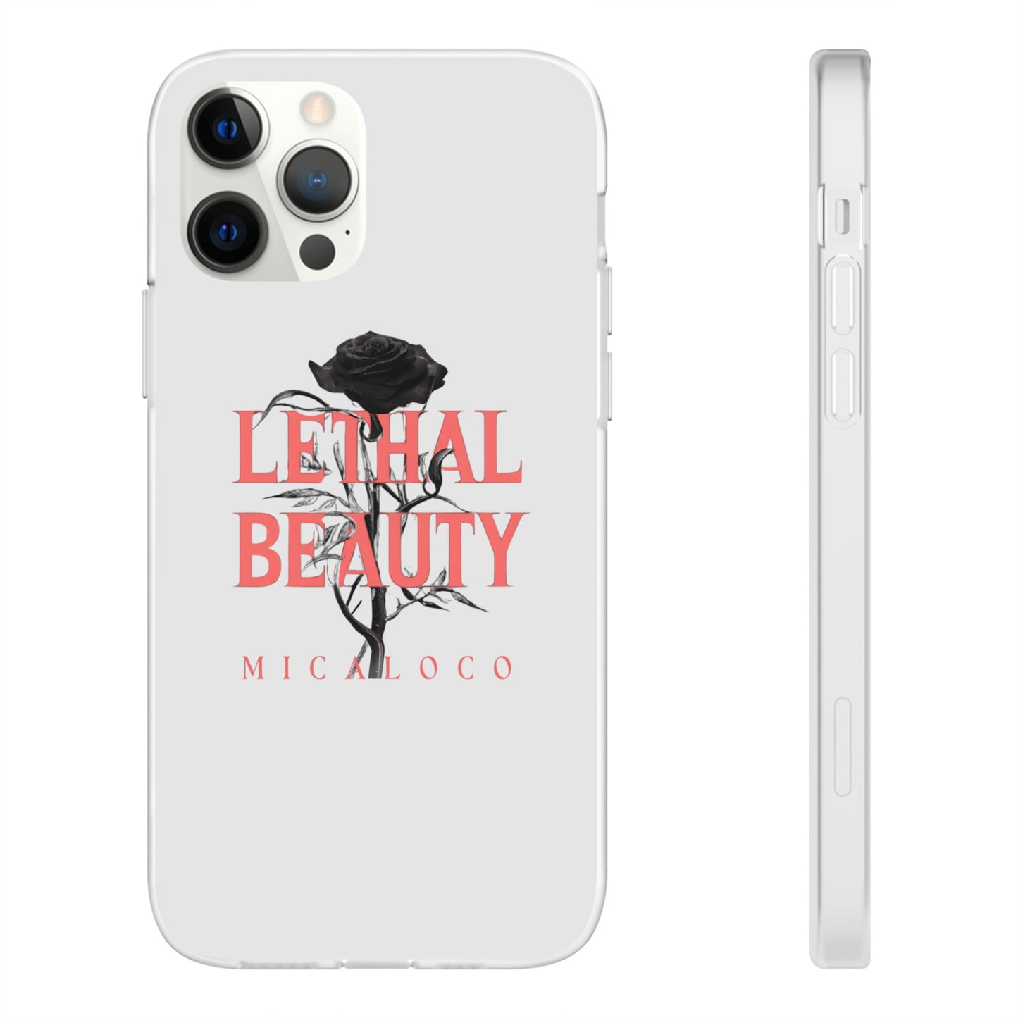 LETHAL BEAUTY IPHONE FLEXI PHONECASE