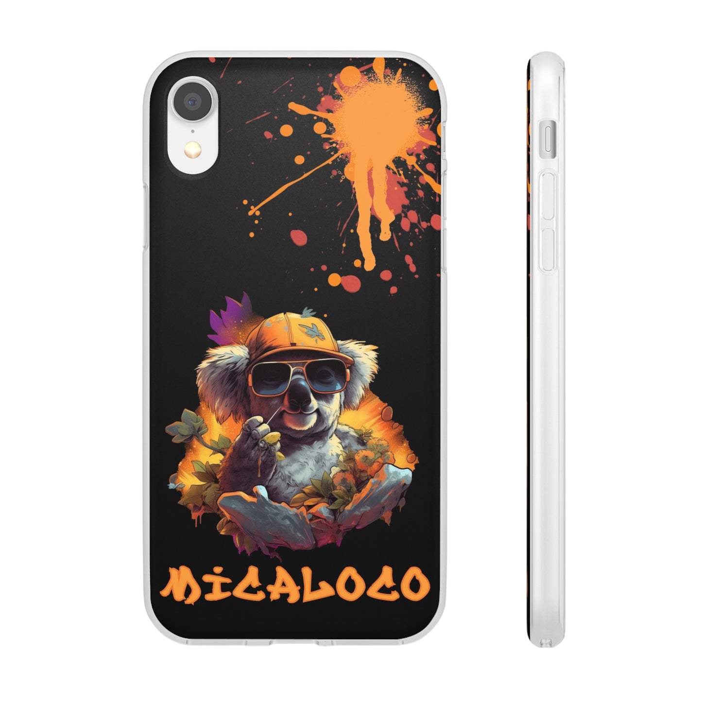AUSSIE MAD C*NT KOALAS IPHONE FLEXI CASE (#1 TOOTHPICK GUY)