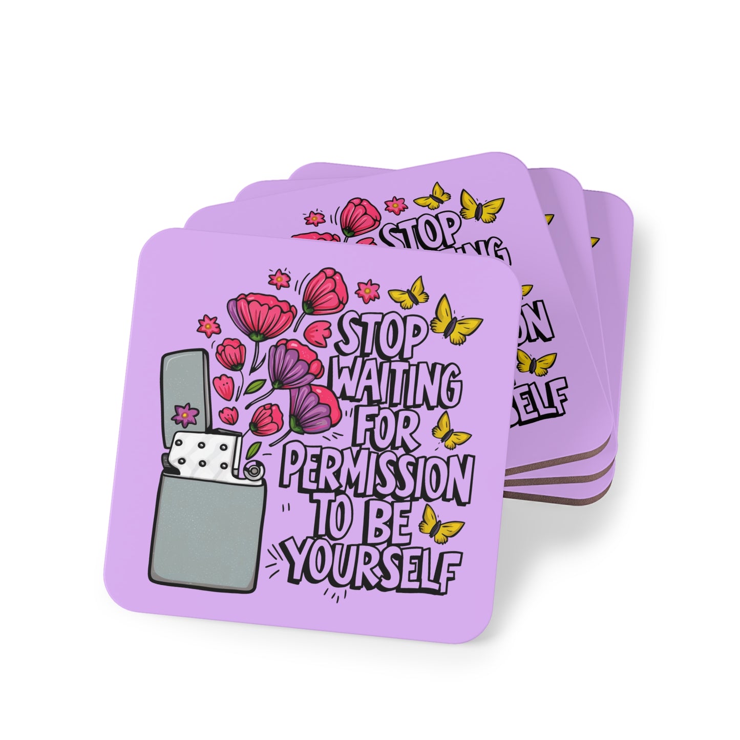 BE YOURSELF COASTER
