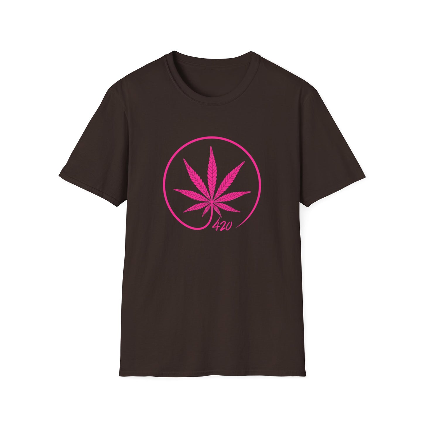 OH YEAH PINK 420 WITH MARYJANE CLASSIC FIT T-SHIRT