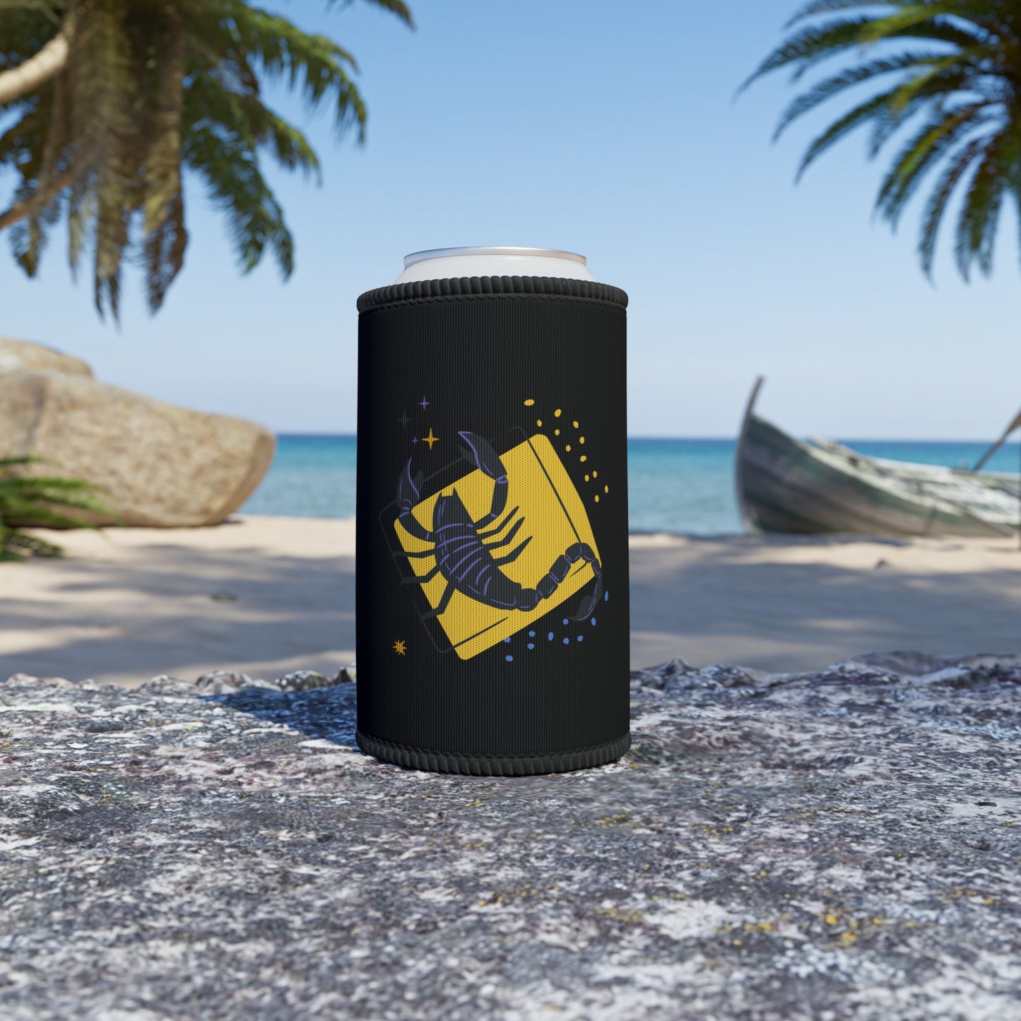 SCORPIO ART STUBBY COOLER