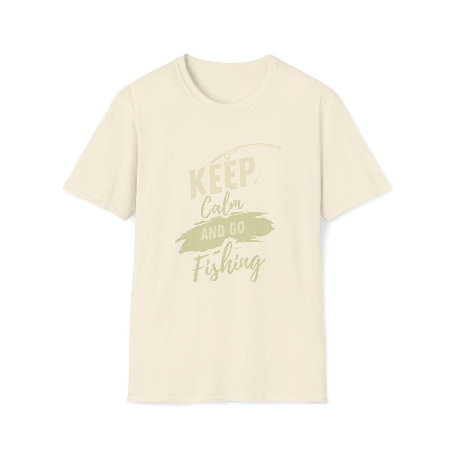 KEEP CALM & GO FISHING T-SHIRT