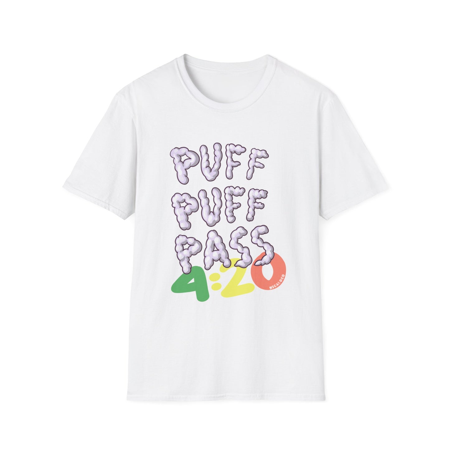 PUFF PUFF PASS 4:20 CLASSIC FIT T-SHIRT