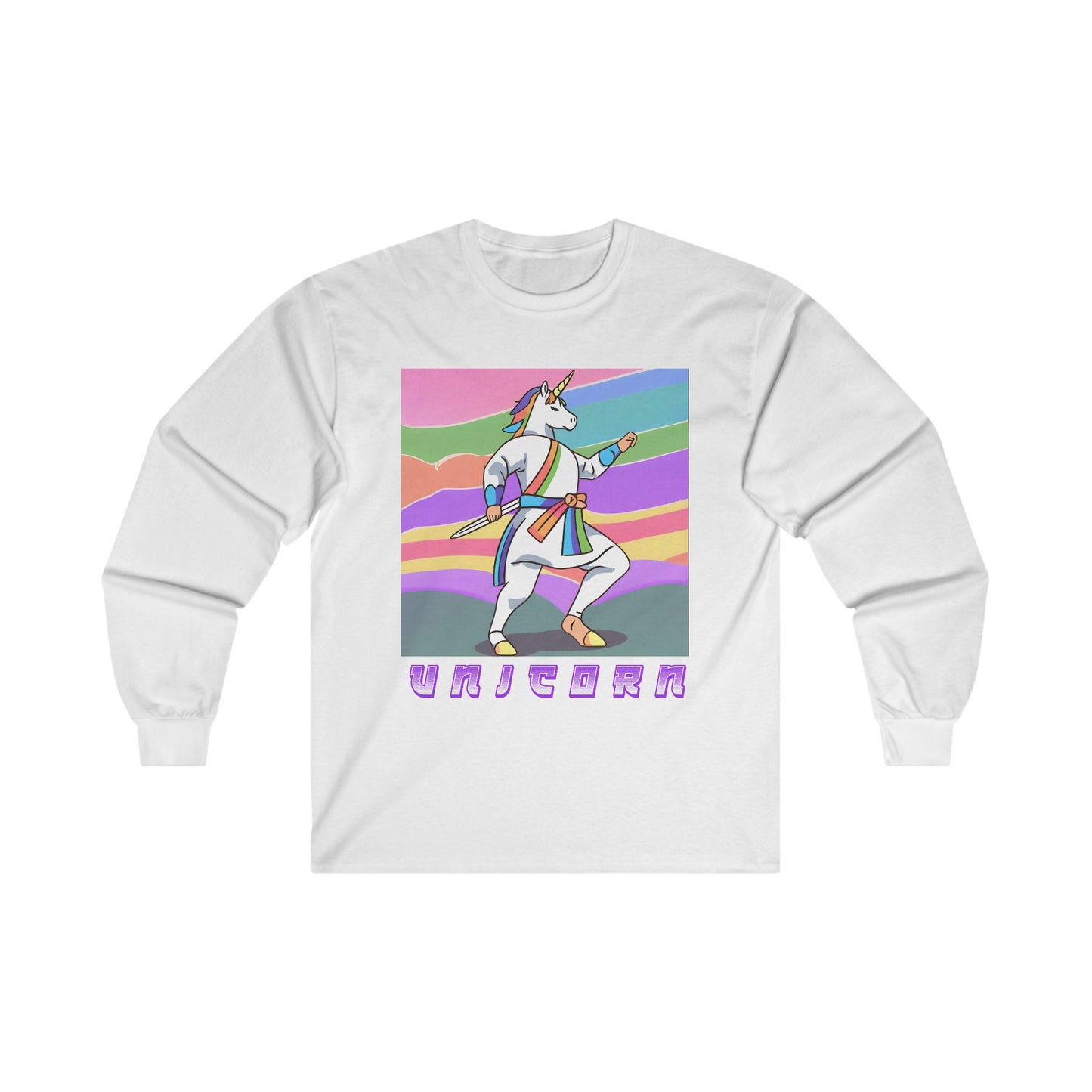 NINJA UNICORN LONG SLEEVED T-SHIRT