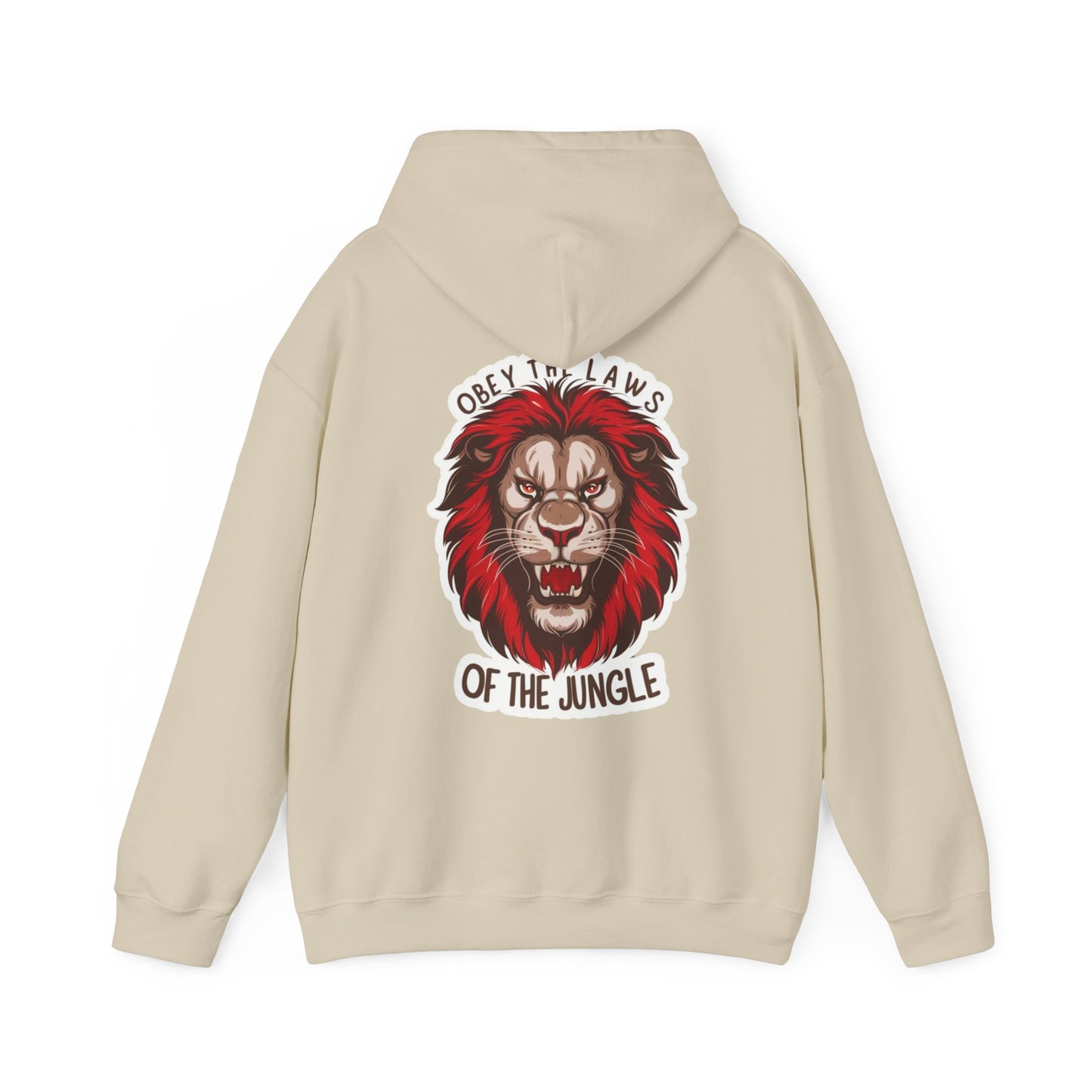 OBEY THE LAWS OF THE JUNGLE CLASSIC HOODIE