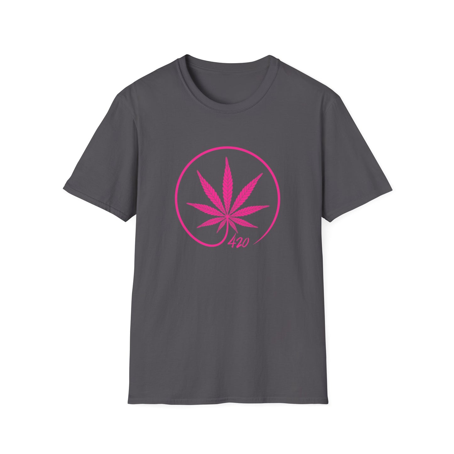 OH YEAH PINK 420 WITH MARYJANE CLASSIC FIT T-SHIRT