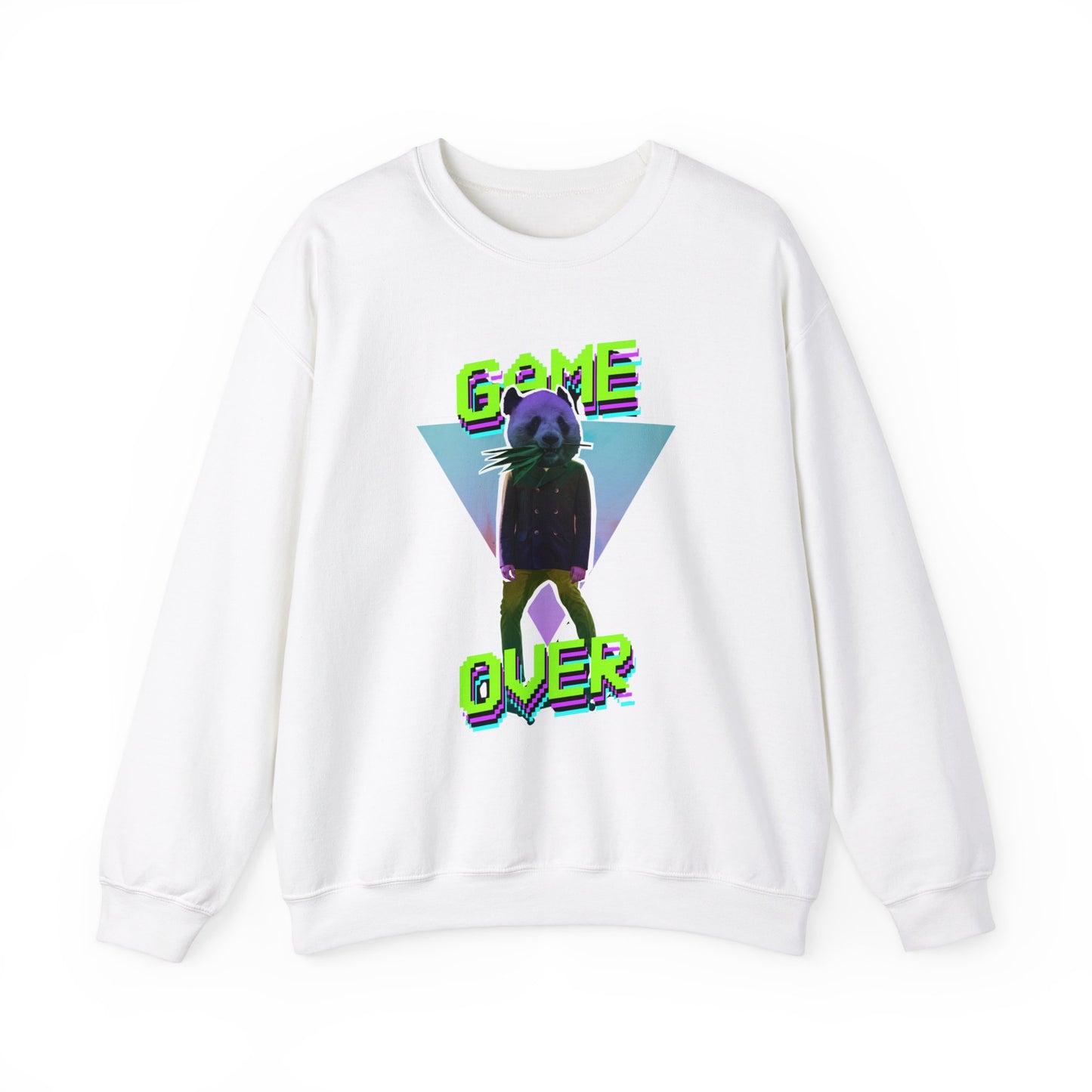 GAME OVER PANDAMAN CREWNECK