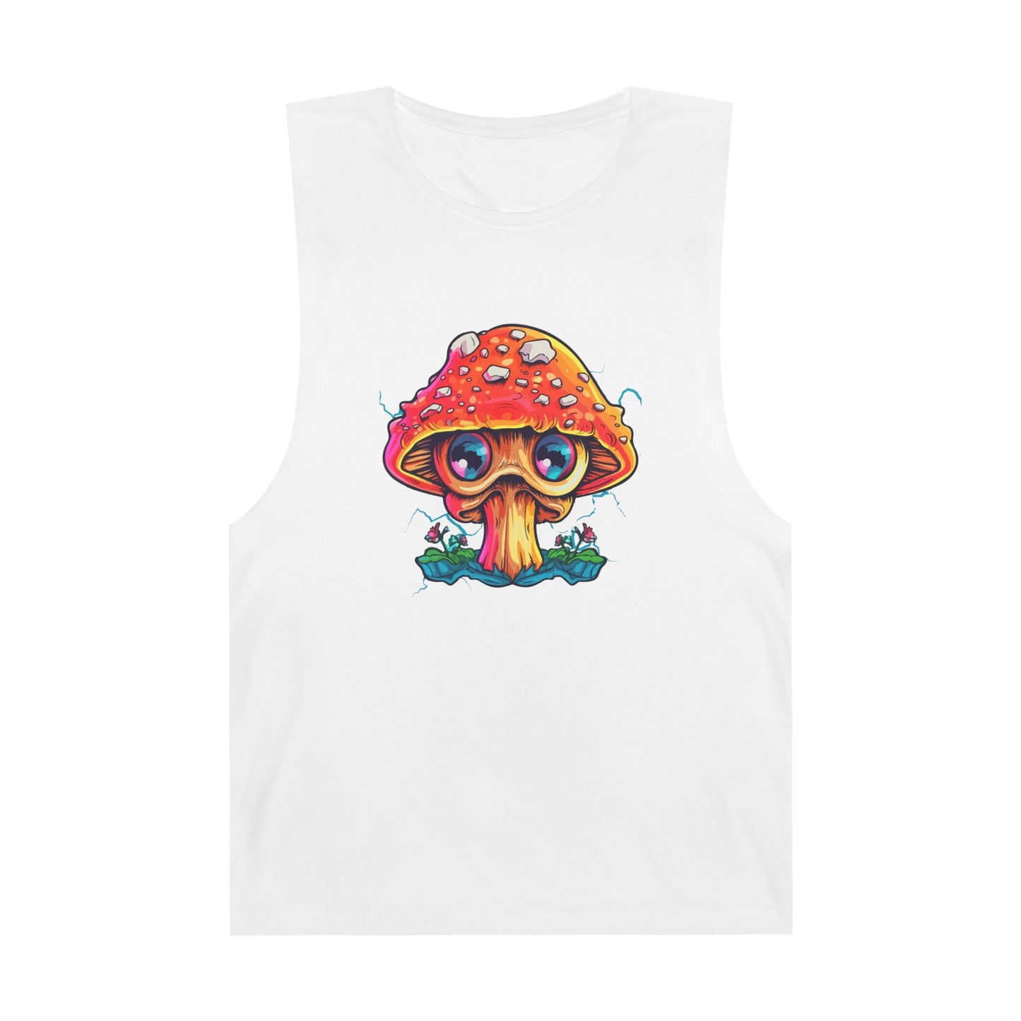 SHROOM GUY (BLUE LIGHTNING) TANK TOP