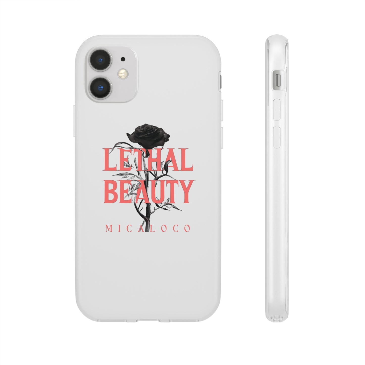 LETHAL BEAUTY IPHONE FLEXI PHONECASE