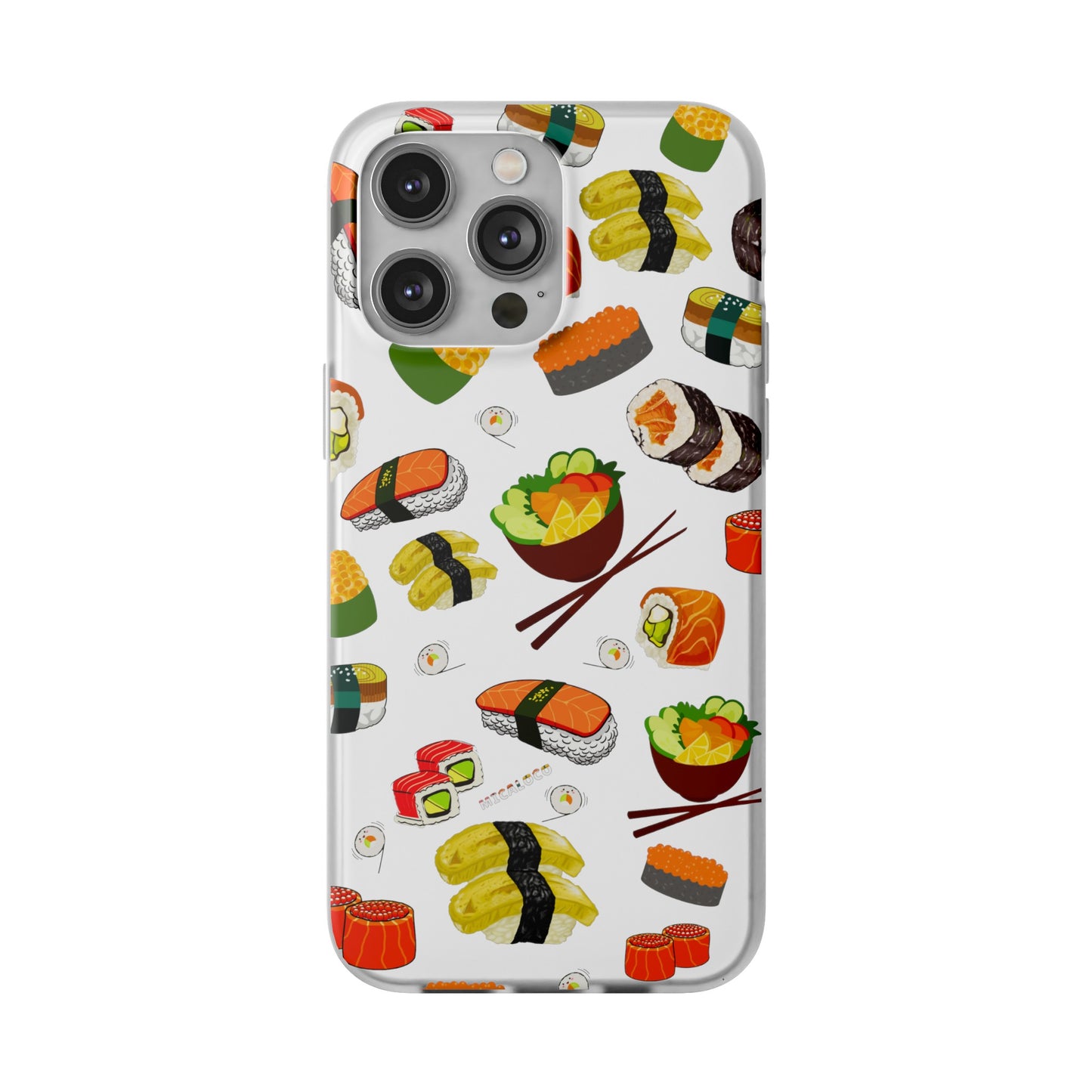 SUSHI IPHONE FLEXI PHONECASE