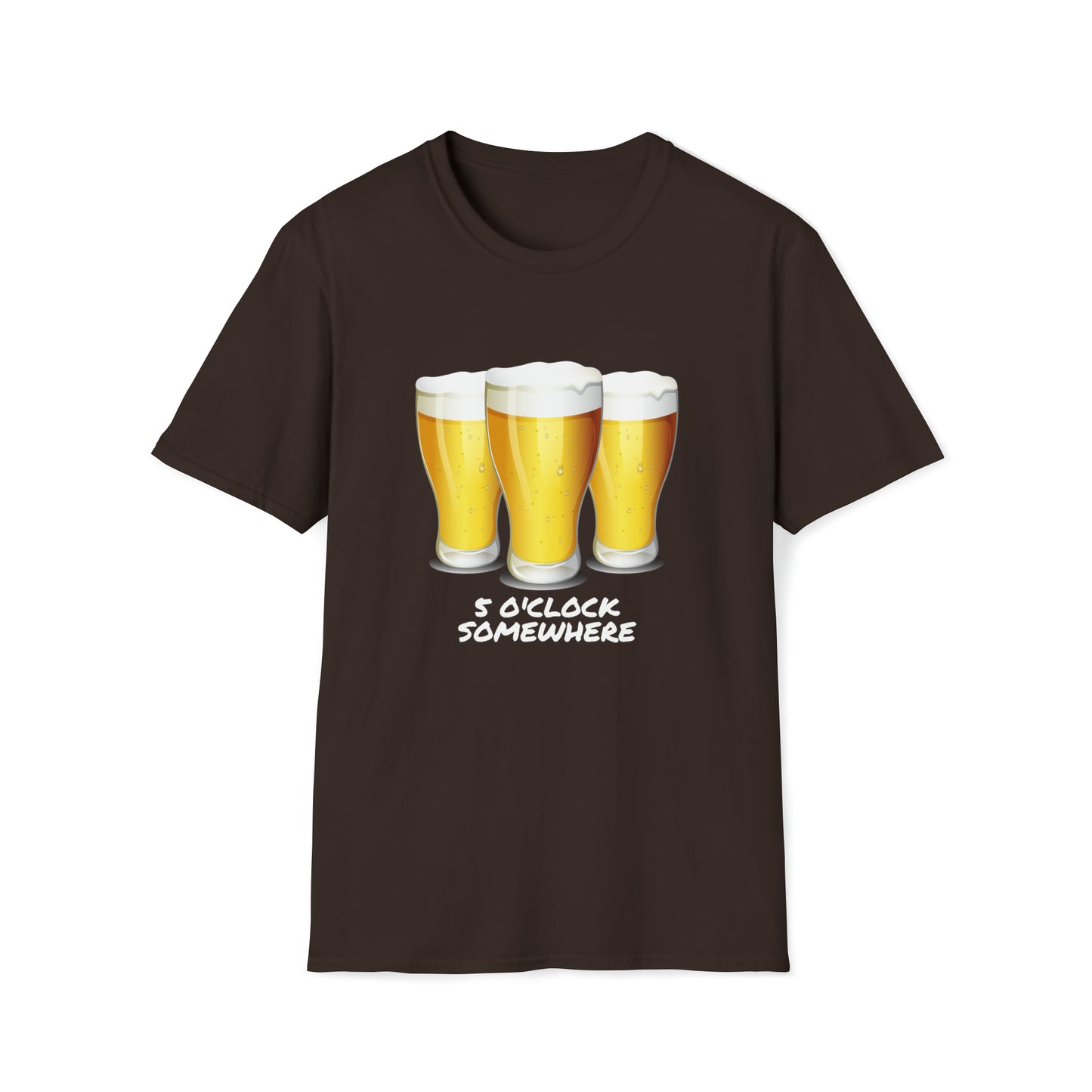 THREE BEERS O'CLOCK T-SHIRT