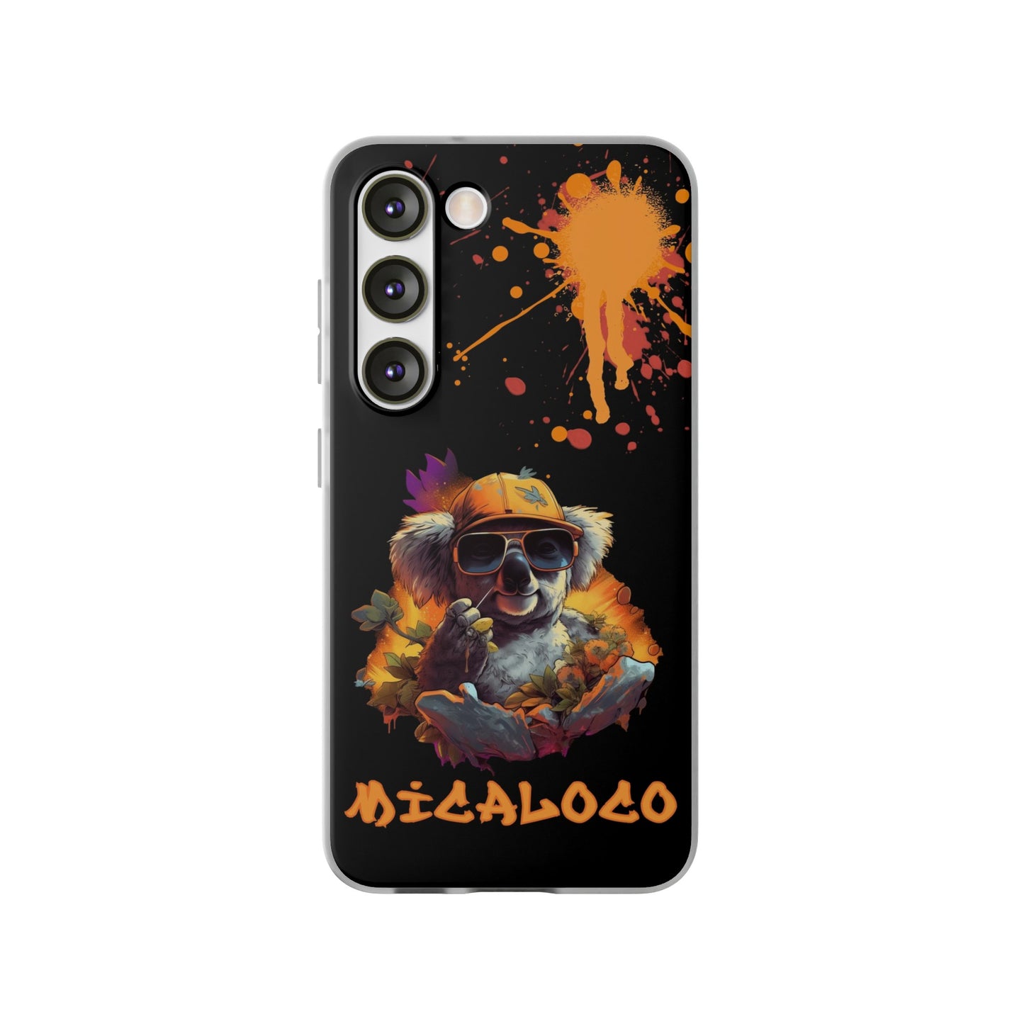 AUSSIE MAD C*NT KOALAS SAMSUNG FLEXI CASE (#1 TOOTHPICK GUY)