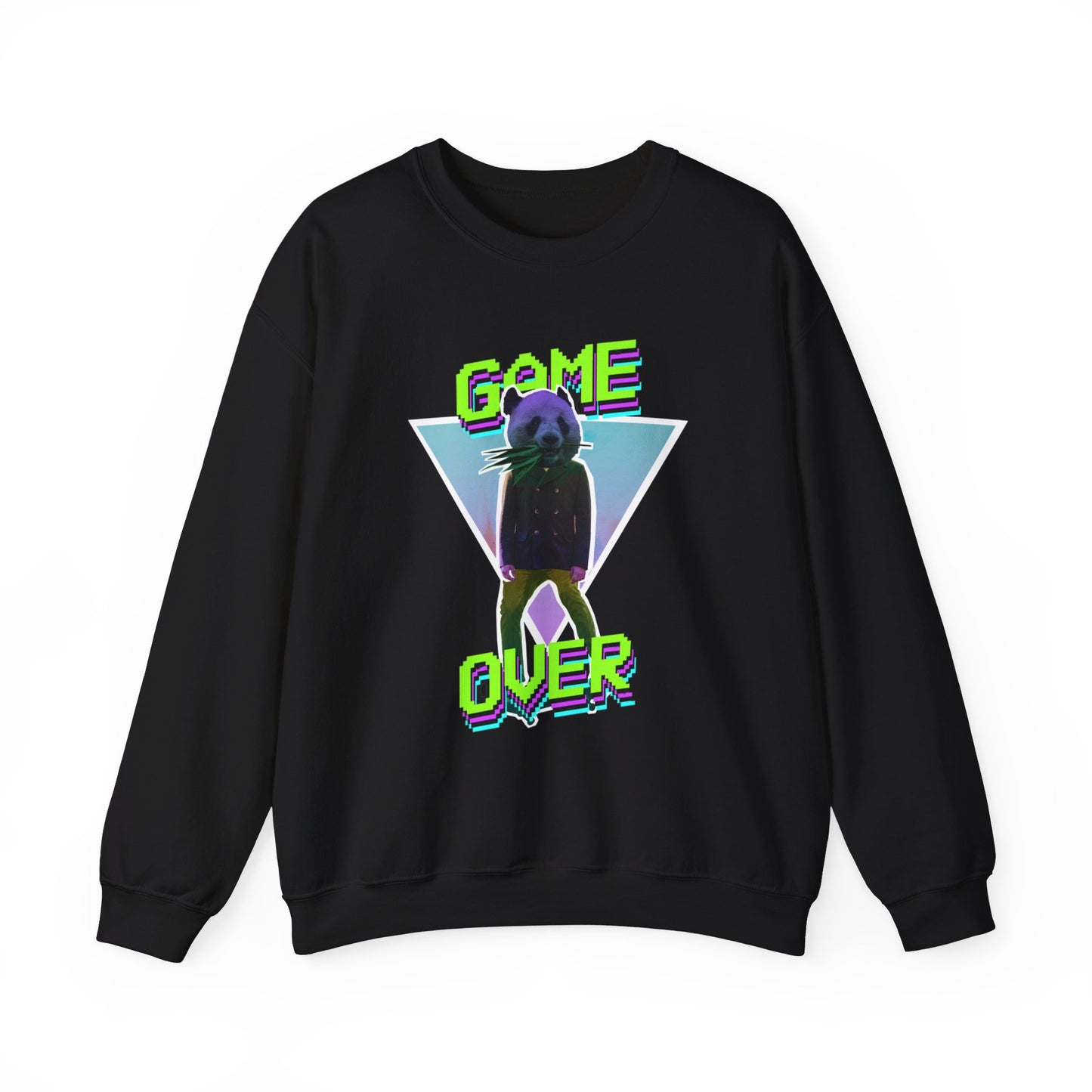 GAME OVER PANDAMAN CREWNECK