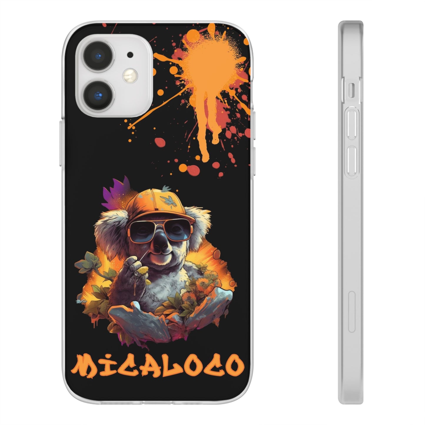 AUSSIE MAD C*NT KOALAS IPHONE FLEXI CASE (#1 TOOTHPICK GUY)