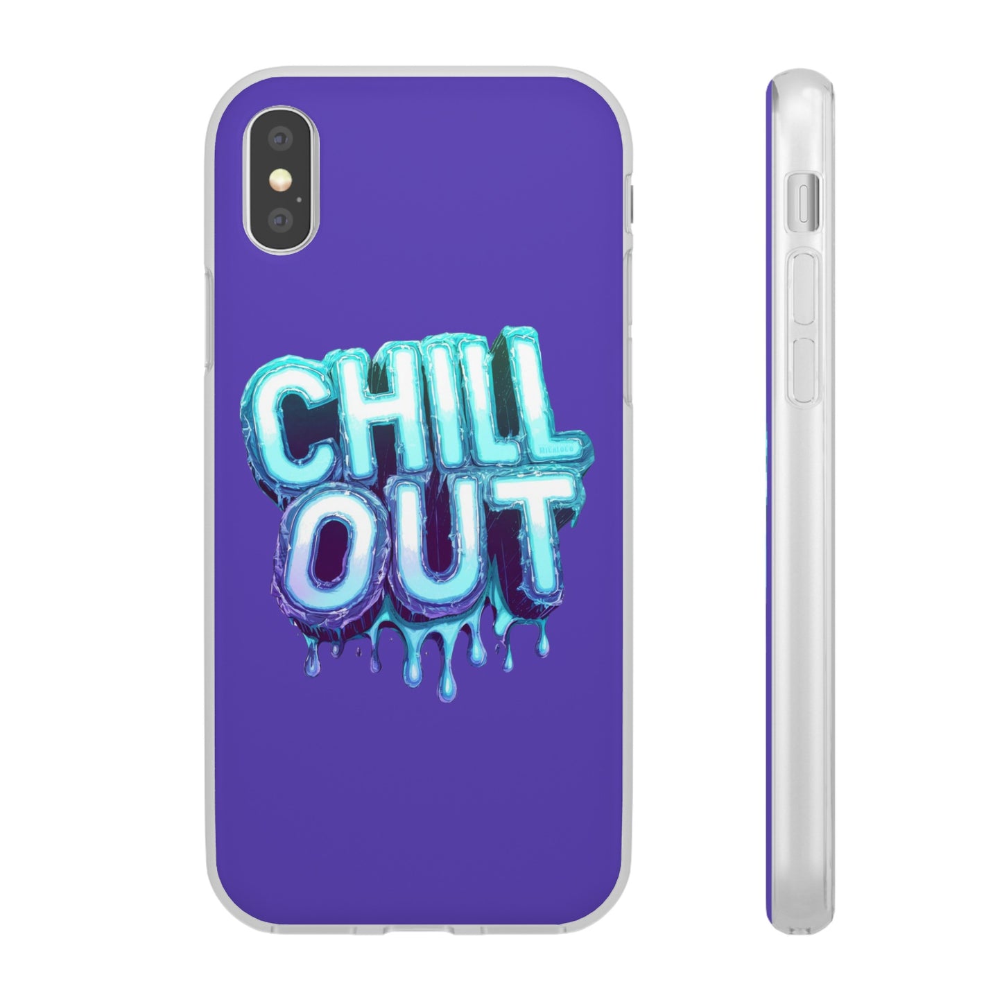 CHILL OUT IPHONE FLEXI PHONECASE