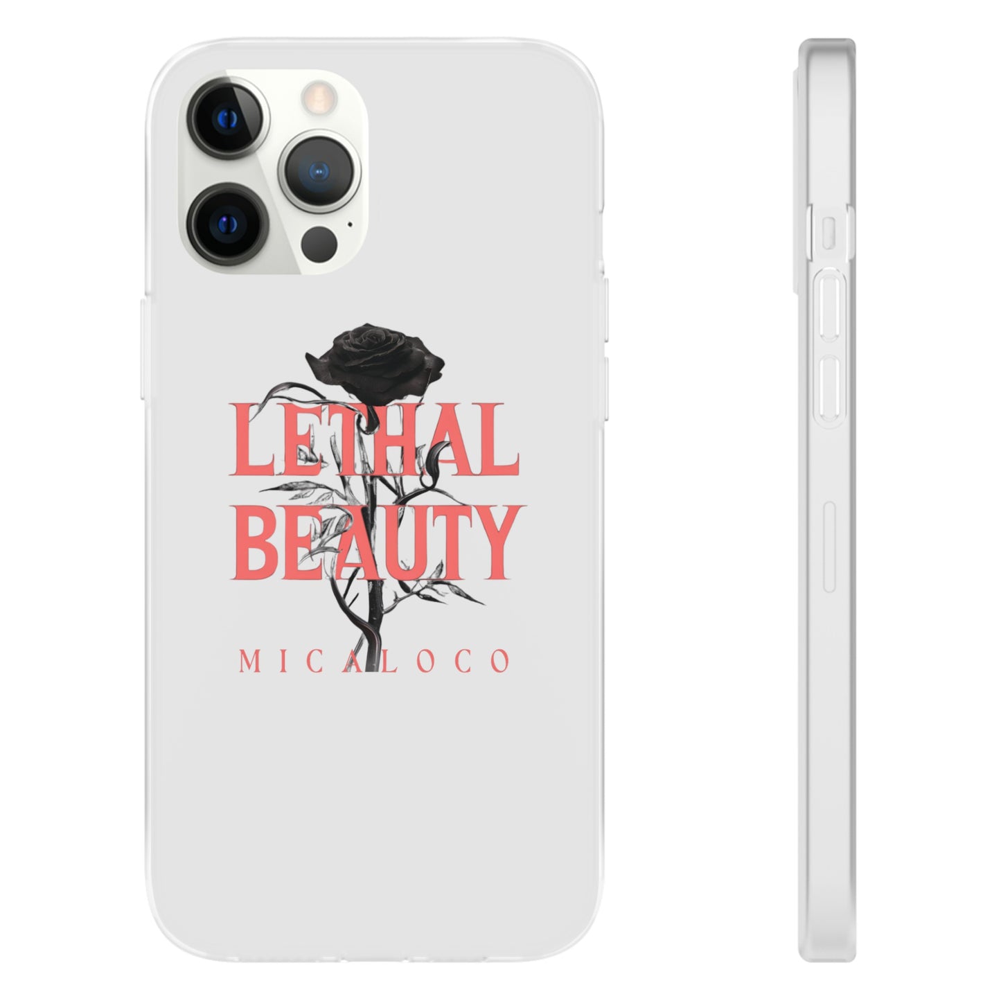 LETHAL BEAUTY IPHONE FLEXI PHONECASE