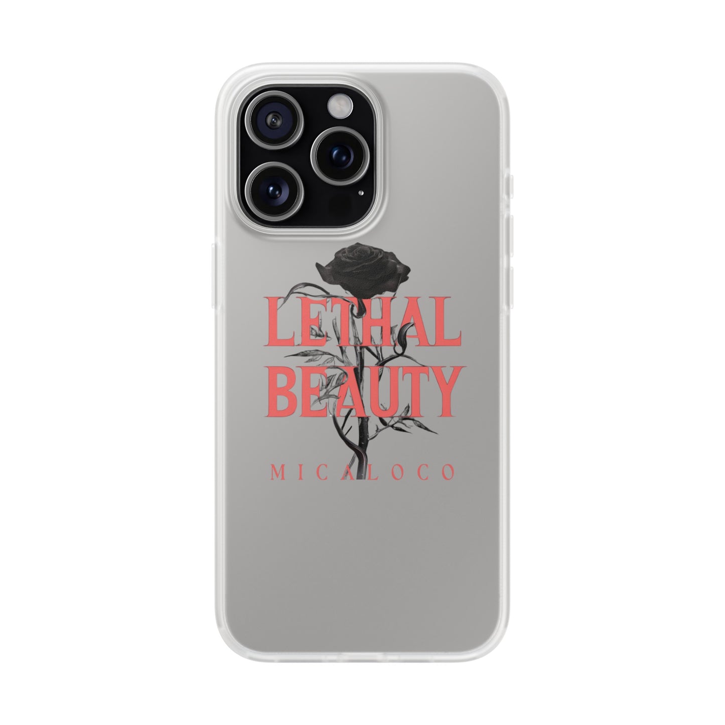 LETHAL BEAUTY IPHONE FLEXI PHONECASE