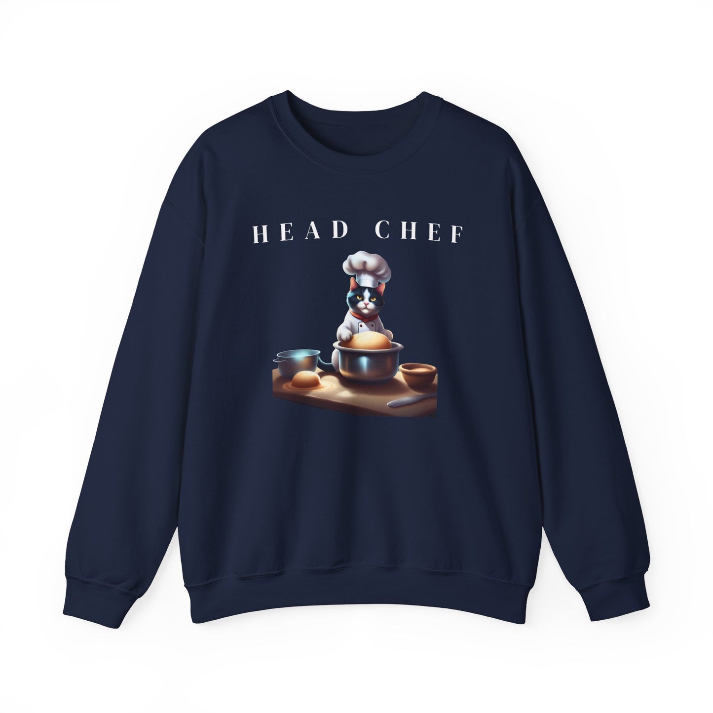 HEAD CHEF CAT CREWNECK
