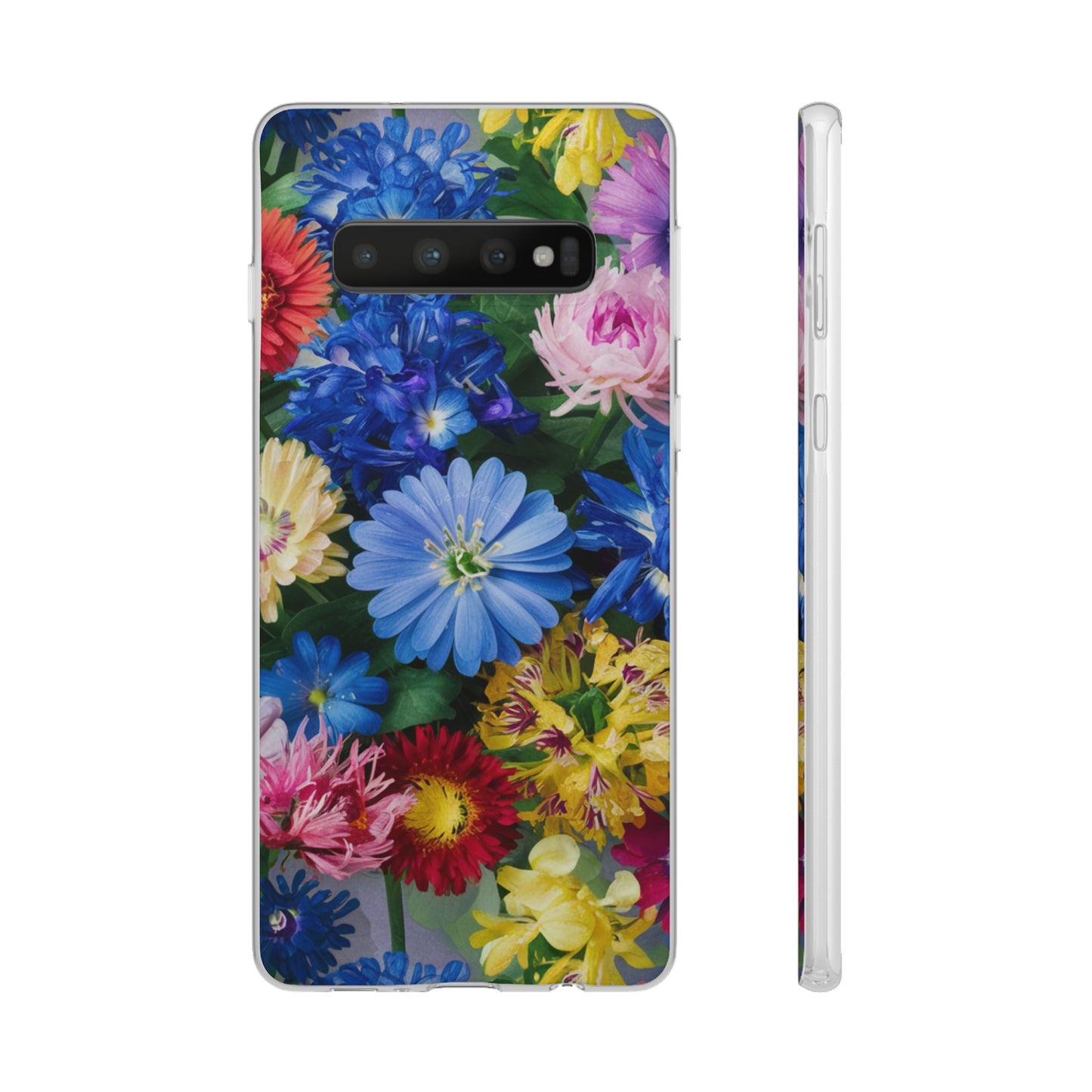 COLOURFUL FLOWER SAMSUNG FLEXI PHONECASE