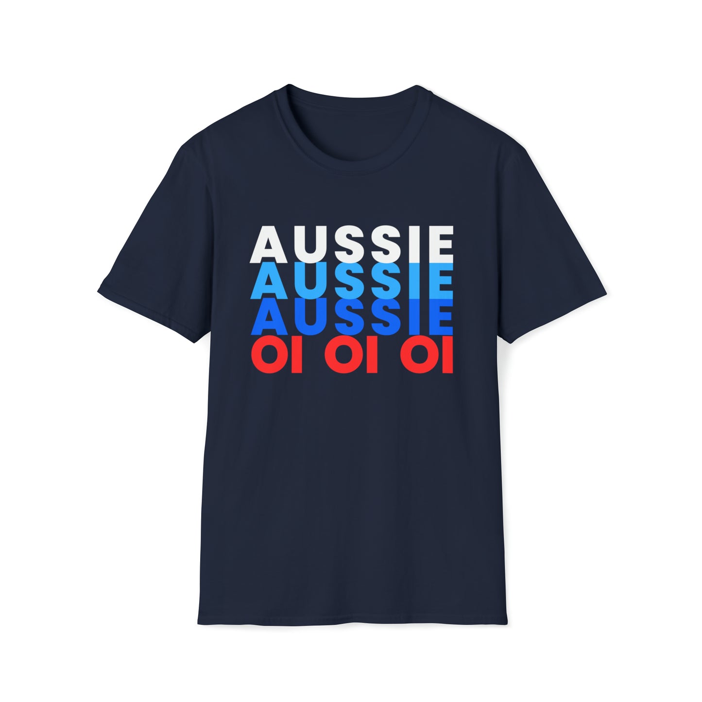 AUSSIE OI (RED.WHT.BLUE) T-SHIRT
