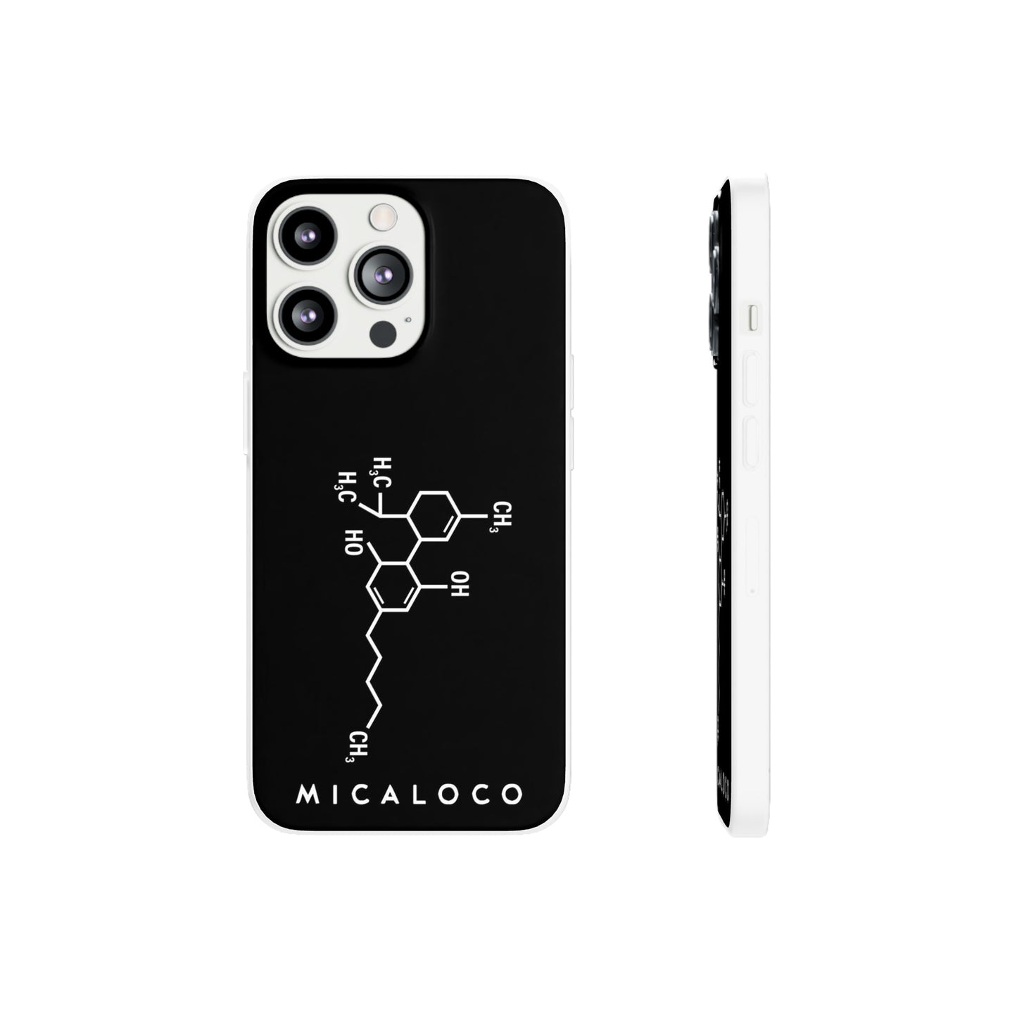 MARYJANE CHEMICAL CODE (BLK) IPHONE FLEXI PH CASE