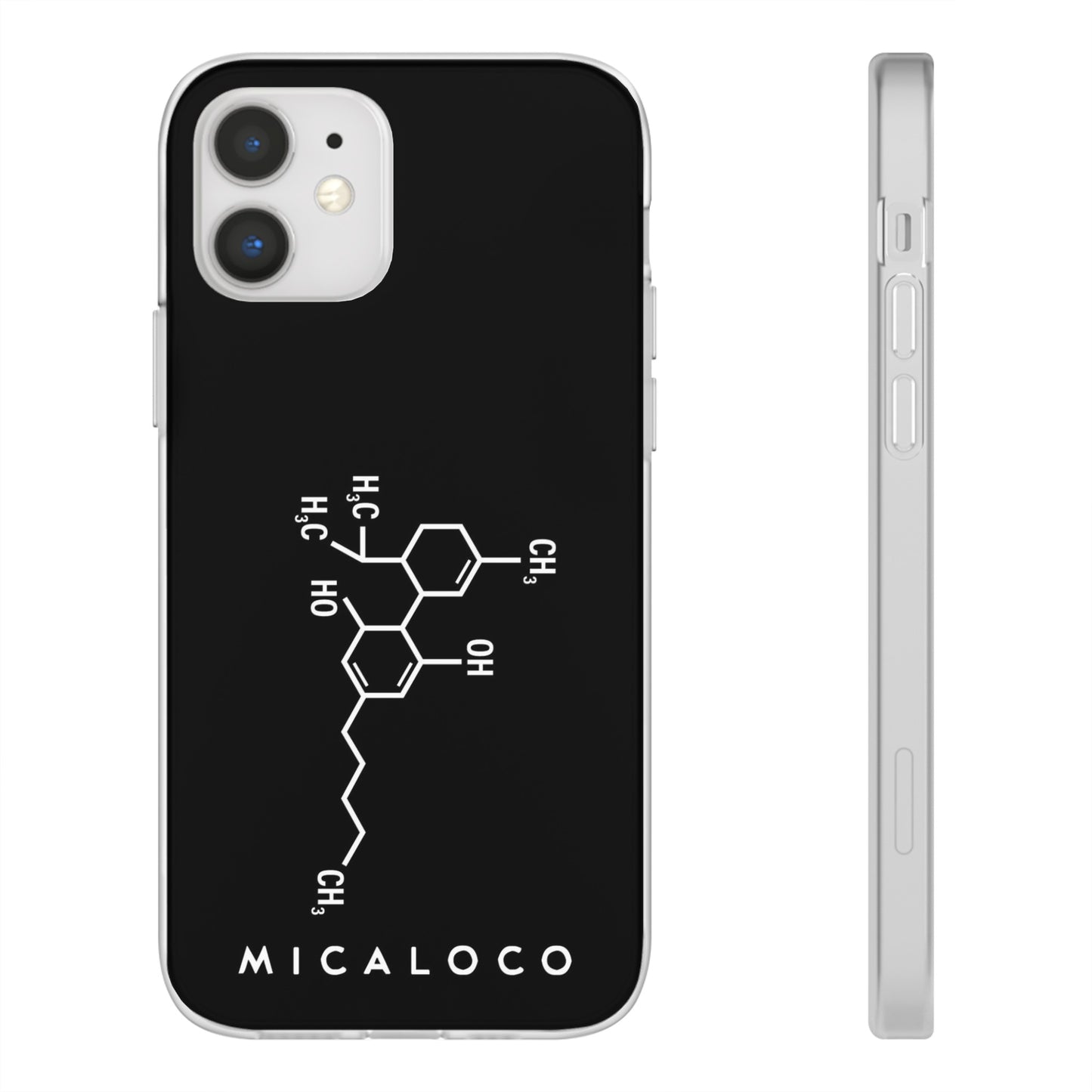 MARYJANE CHEMICAL CODE (BLK) IPHONE FLEXI PH CASE