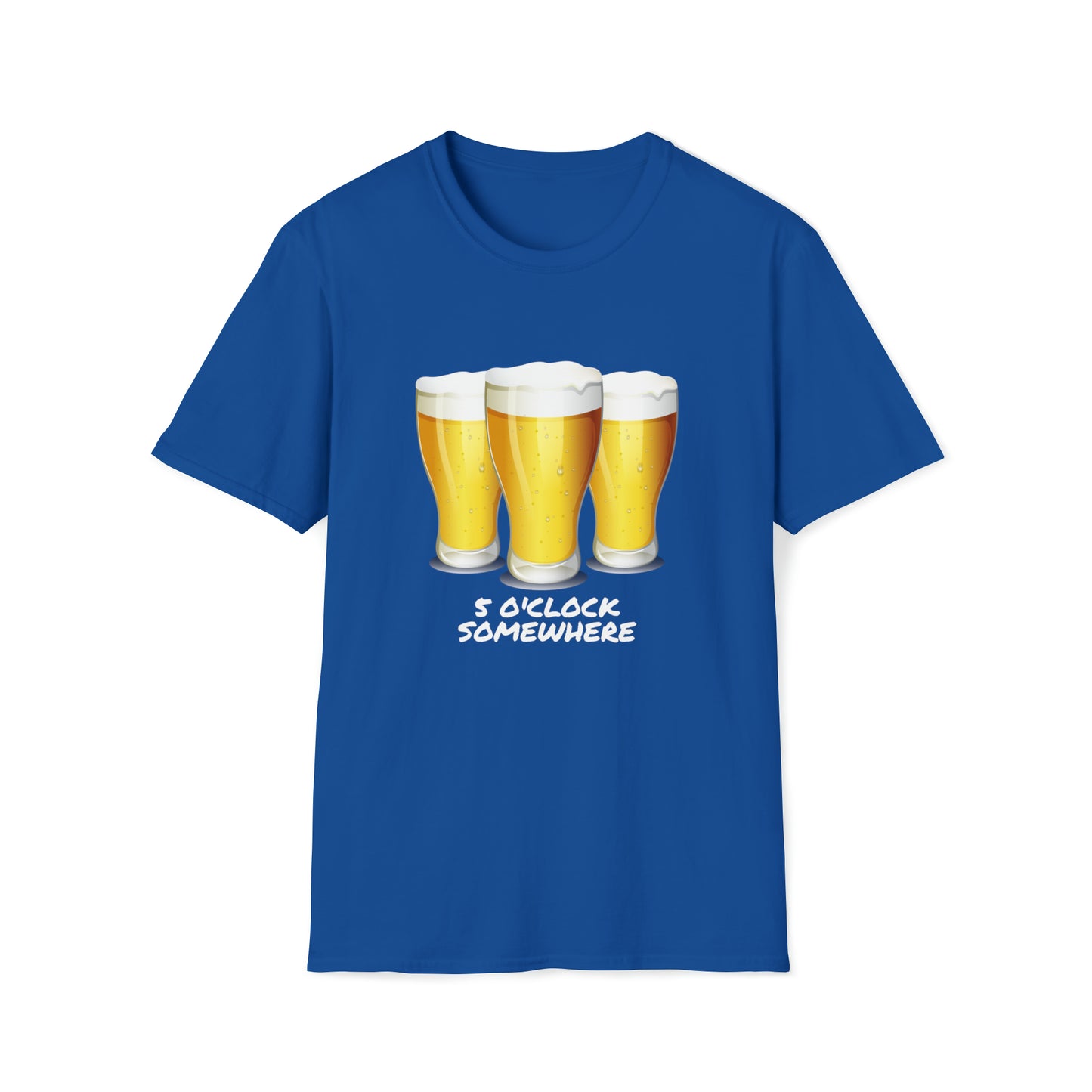THREE BEERS O'CLOCK T-SHIRT