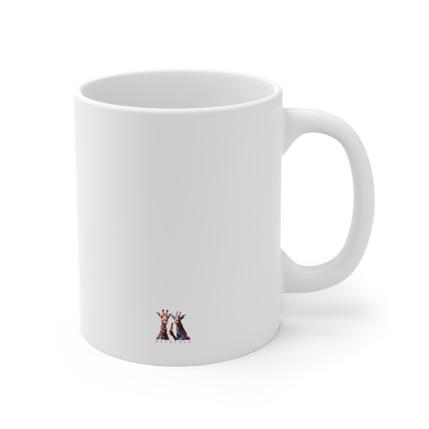 GET THE PARTY STARTED GIRAFFE COFFEE MUG