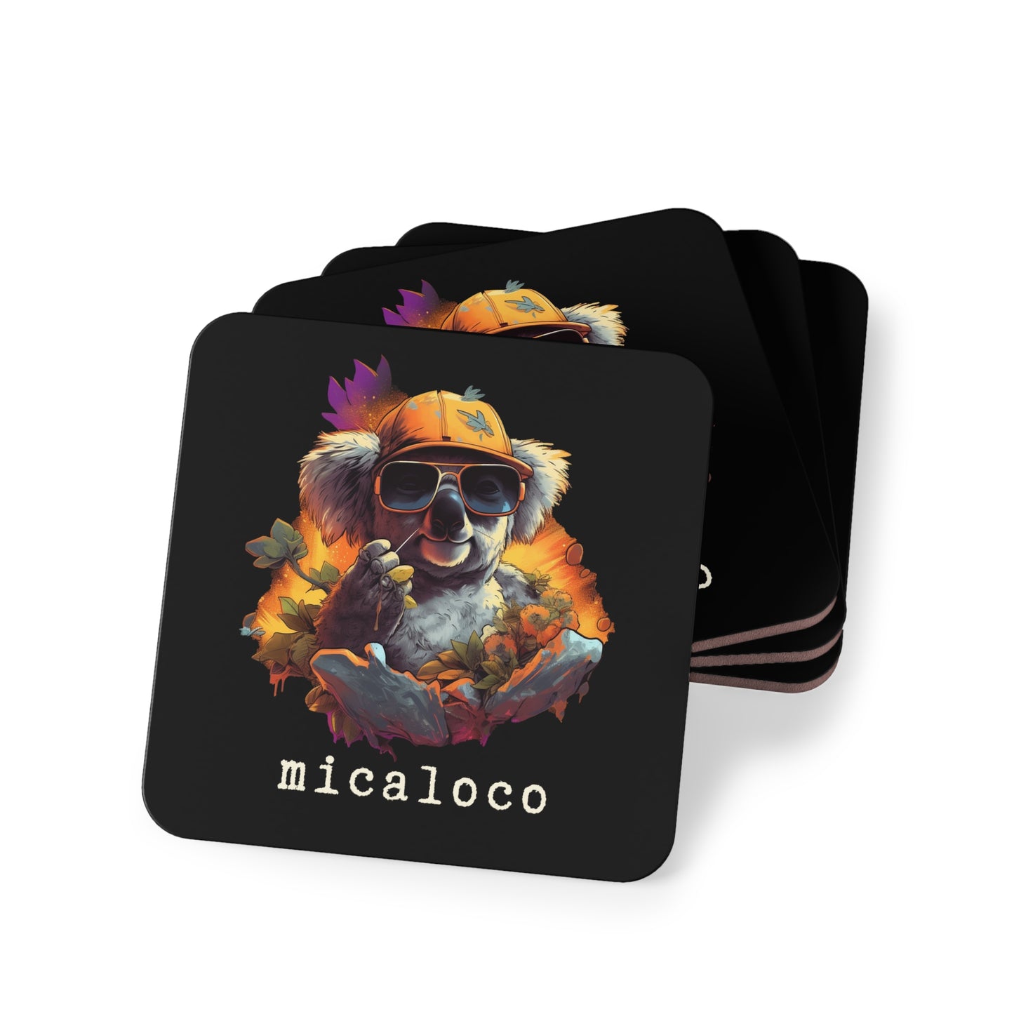 AUSSIE MAD C*NT KOALAS COASTERS (#1 TOOTHPICK GUY)
