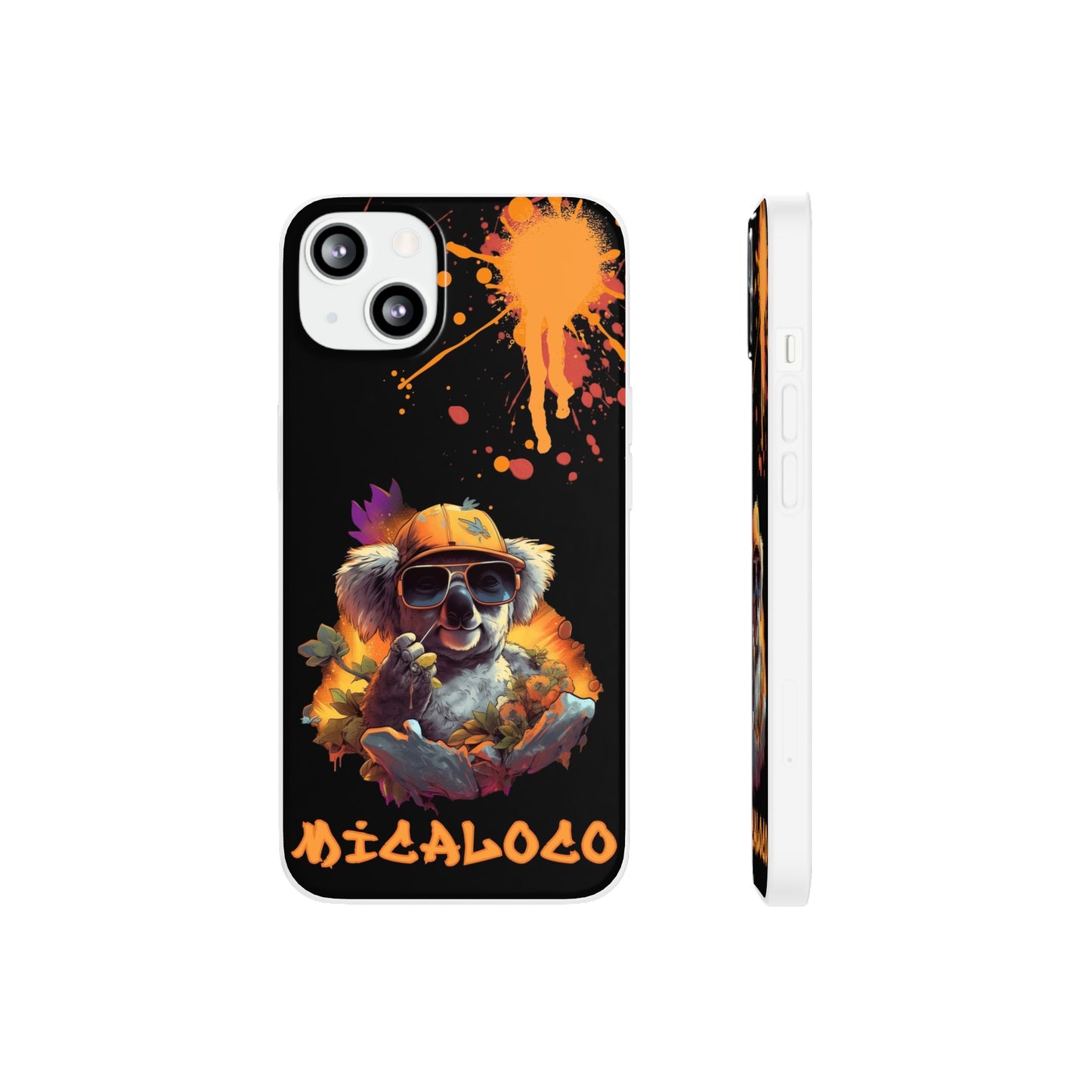AUSSIE MAD C*NT KOALAS IPHONE FLEXI CASE (#1 TOOTHPICK GUY)
