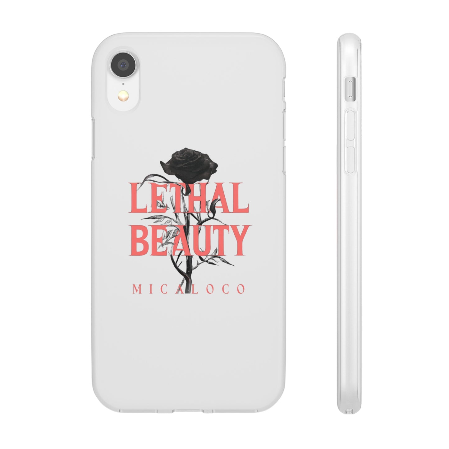 LETHAL BEAUTY IPHONE FLEXI PHONECASE