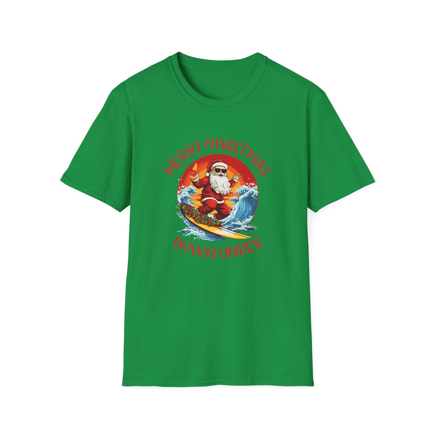 MERRY CHRISTMAS DOWN UNDER CLASSIC FIT T-SHIRT