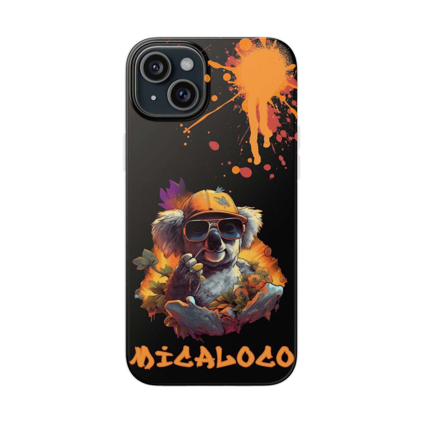 AUSSIE MAD C*NT KOALAS IPHONE FLEXI CASE (#1 TOOTHPICK GUY)