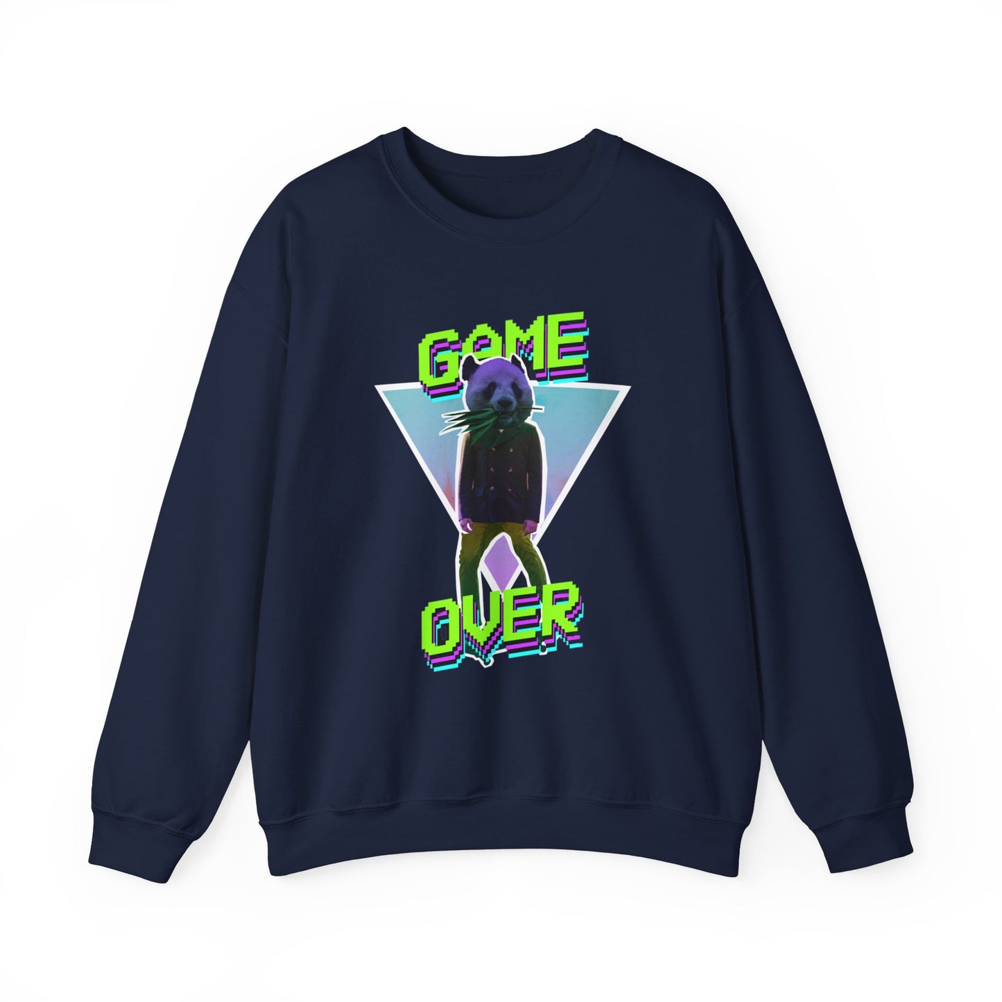GAME OVER PANDAMAN CREWNECK