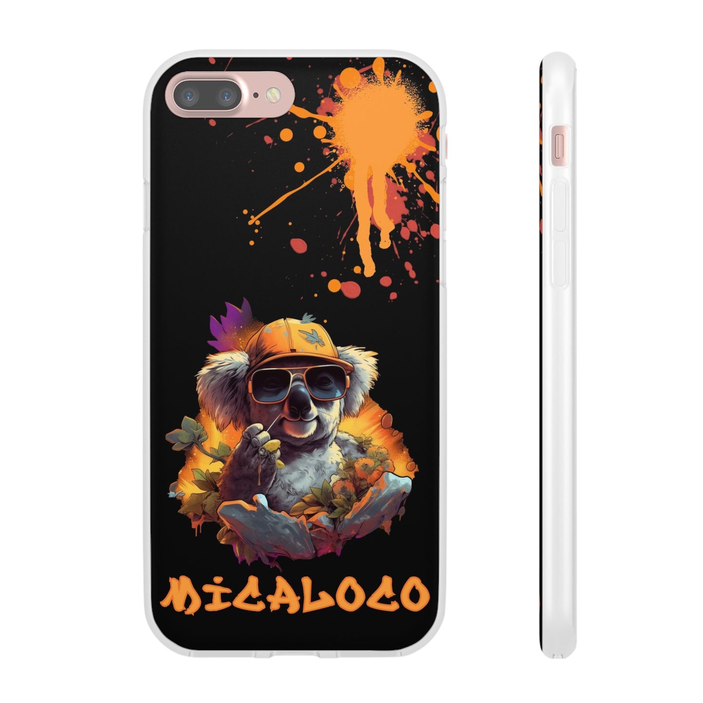 AUSSIE MAD C*NT KOALAS IPHONE FLEXI CASE (#1 TOOTHPICK GUY)