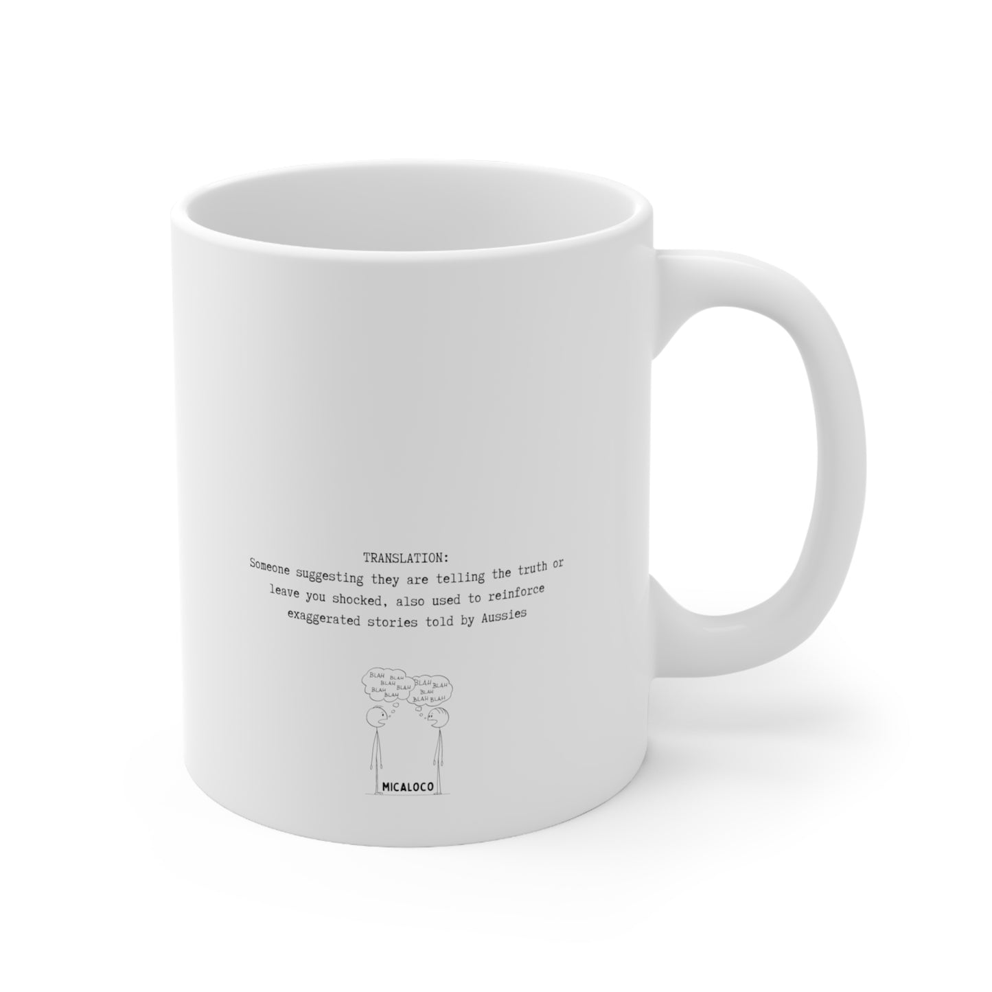 FAIR DINKUM AUSSIE KOALA COFFEE MUG