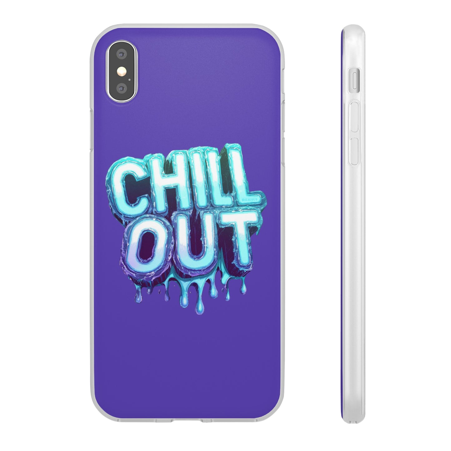 CHILL OUT IPHONE FLEXI PHONECASE