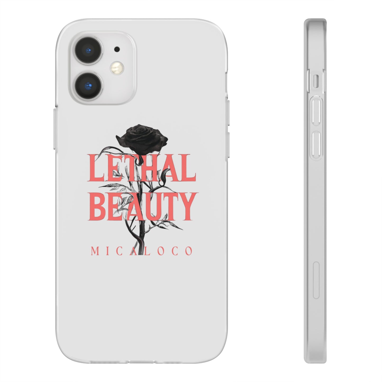 LETHAL BEAUTY IPHONE FLEXI PHONECASE