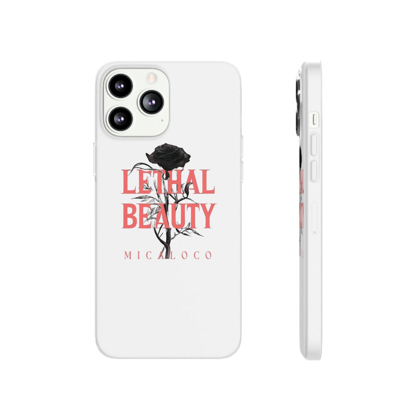 LETHAL BEAUTY IPHONE FLEXI PHONECASE