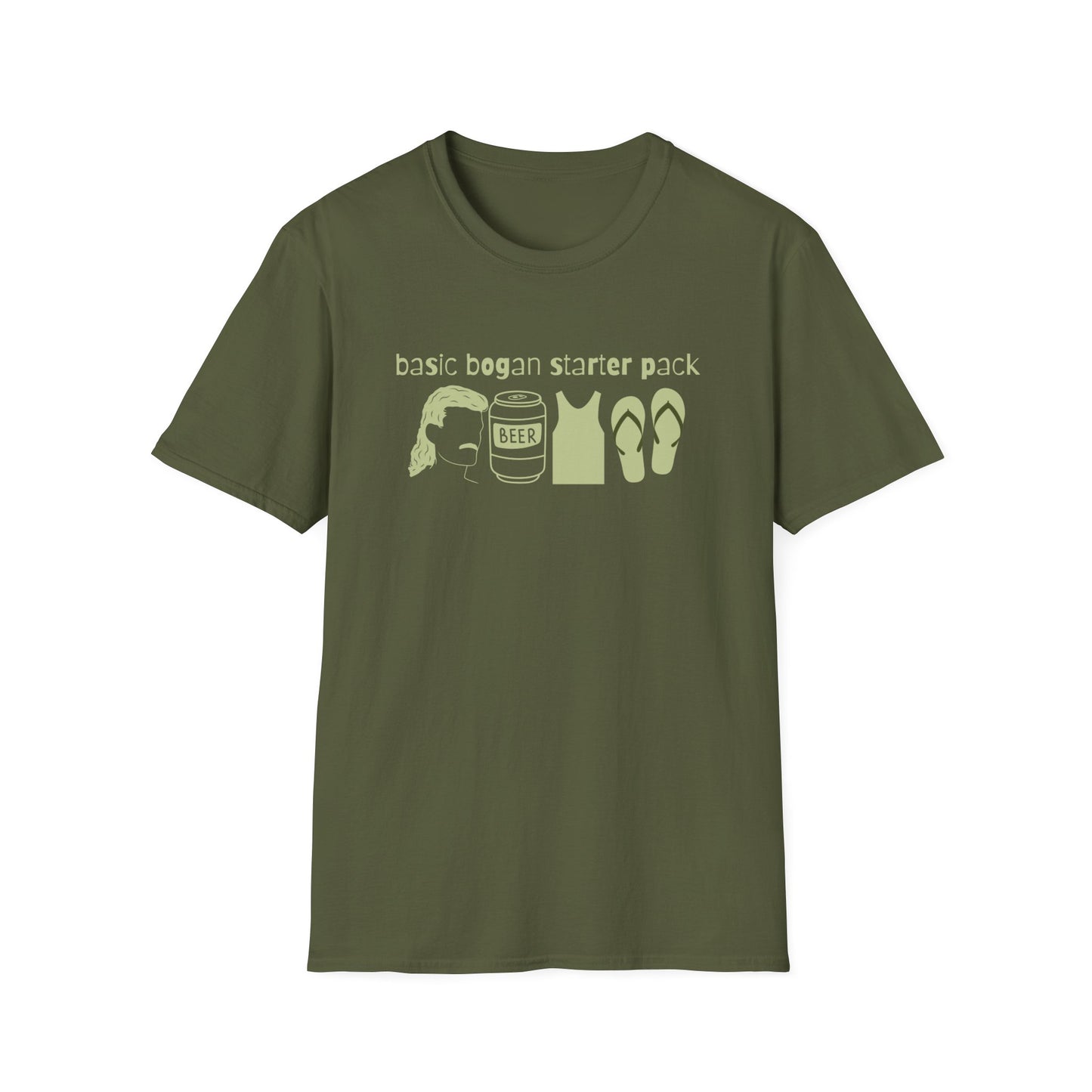 BASIC AUSSIE BOGAN STARTER PACK CLASSIC FIT T-SHIRT