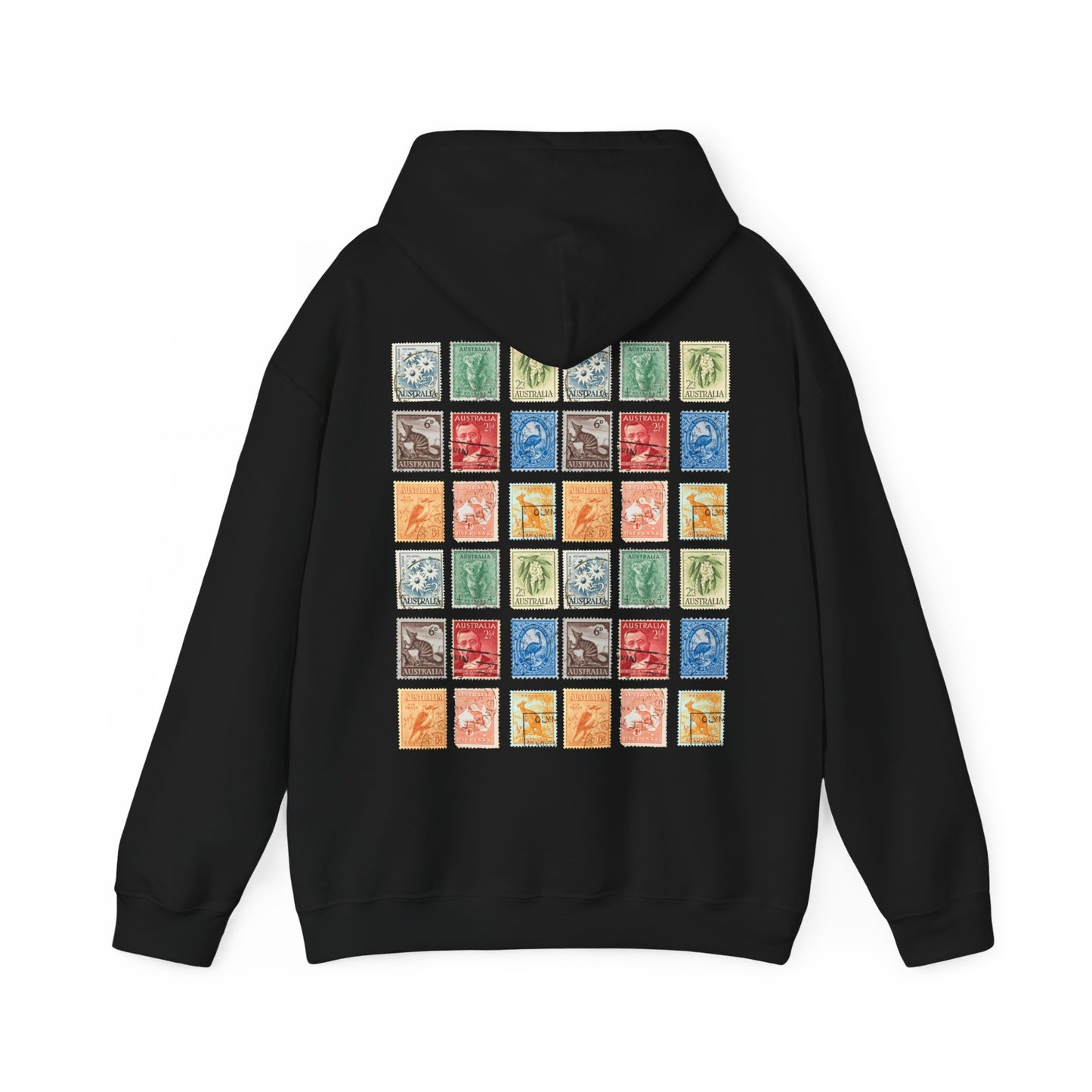 VINTAGE AUSSIE STAMP CLASSIC HOODIE