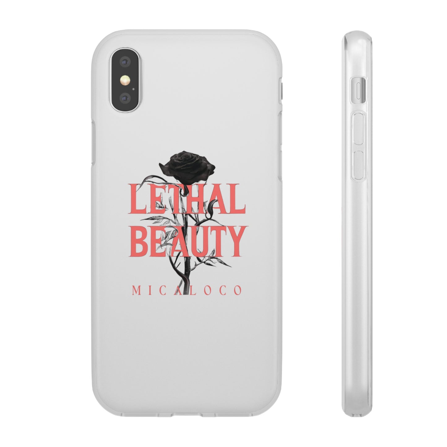 LETHAL BEAUTY IPHONE FLEXI PHONECASE