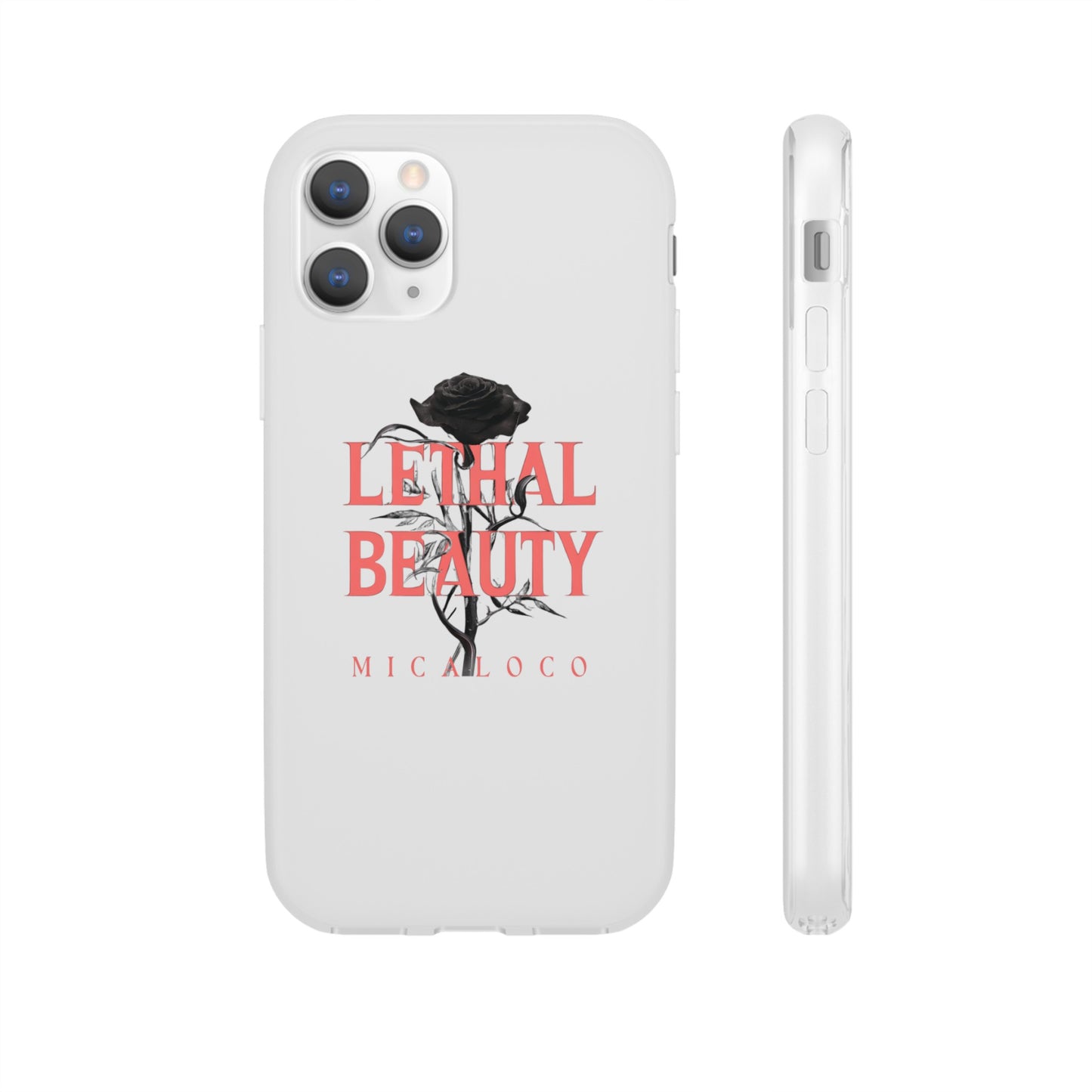 LETHAL BEAUTY IPHONE FLEXI PHONECASE