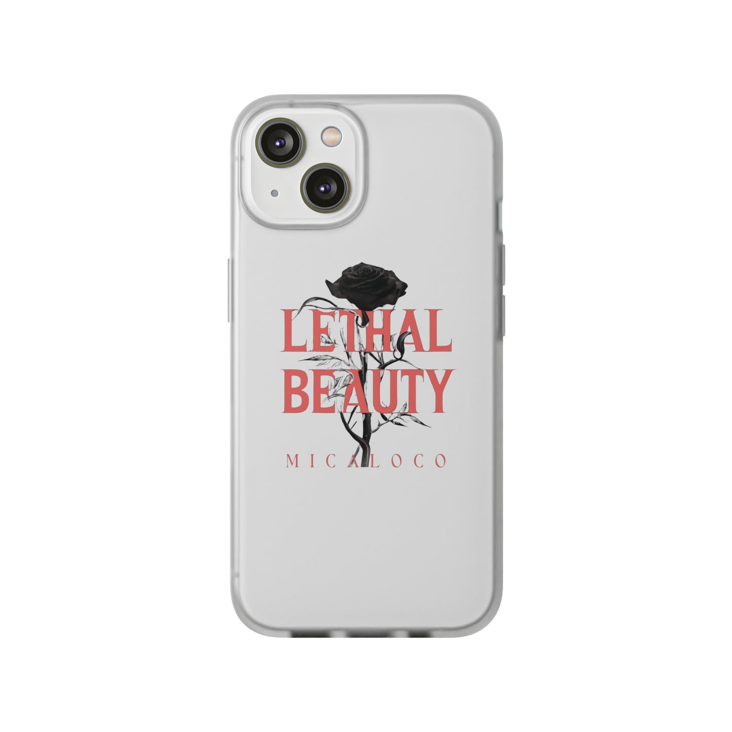 LETHAL BEAUTY IPHONE FLEXI PHONECASE