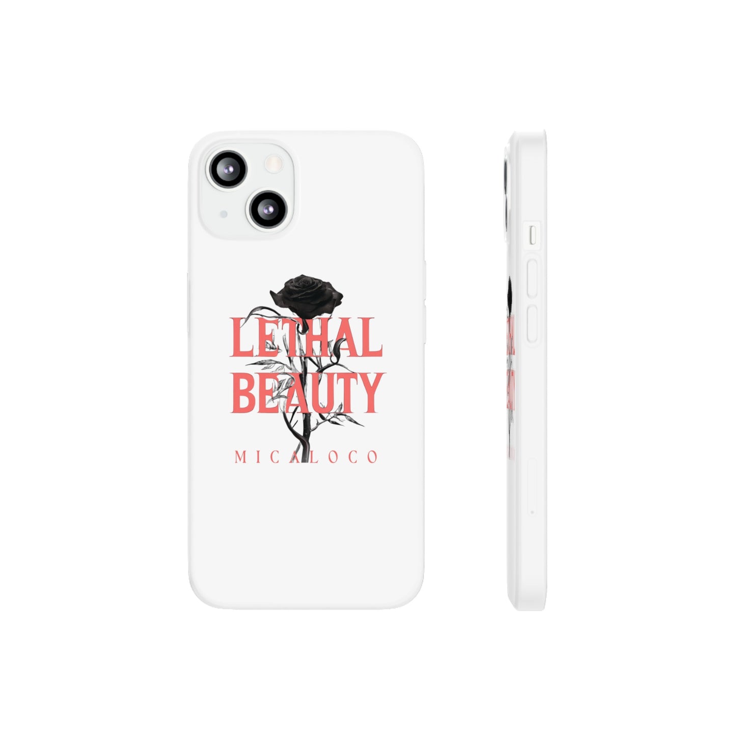 LETHAL BEAUTY IPHONE FLEXI PHONECASE