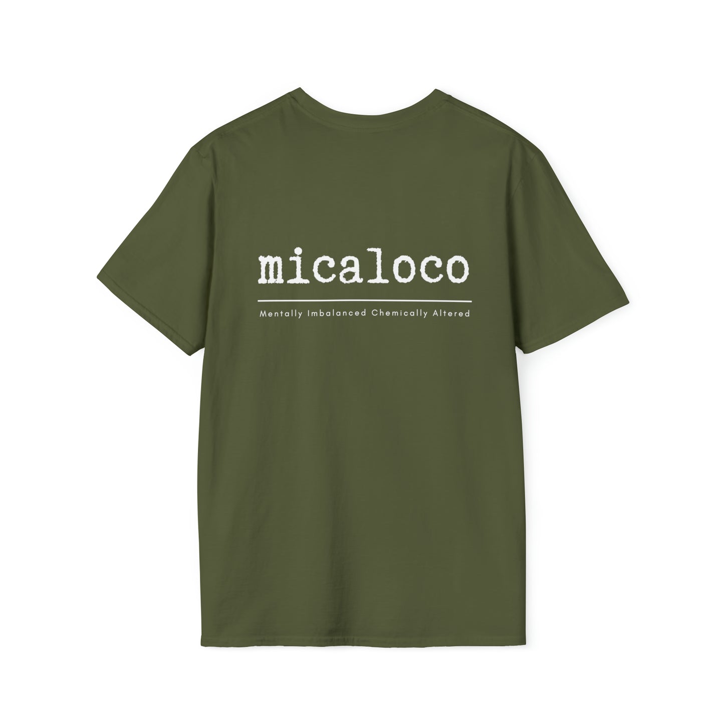 ORIGINAL MICALOCO LOGO (FRONT & BACK) T-SHIRT