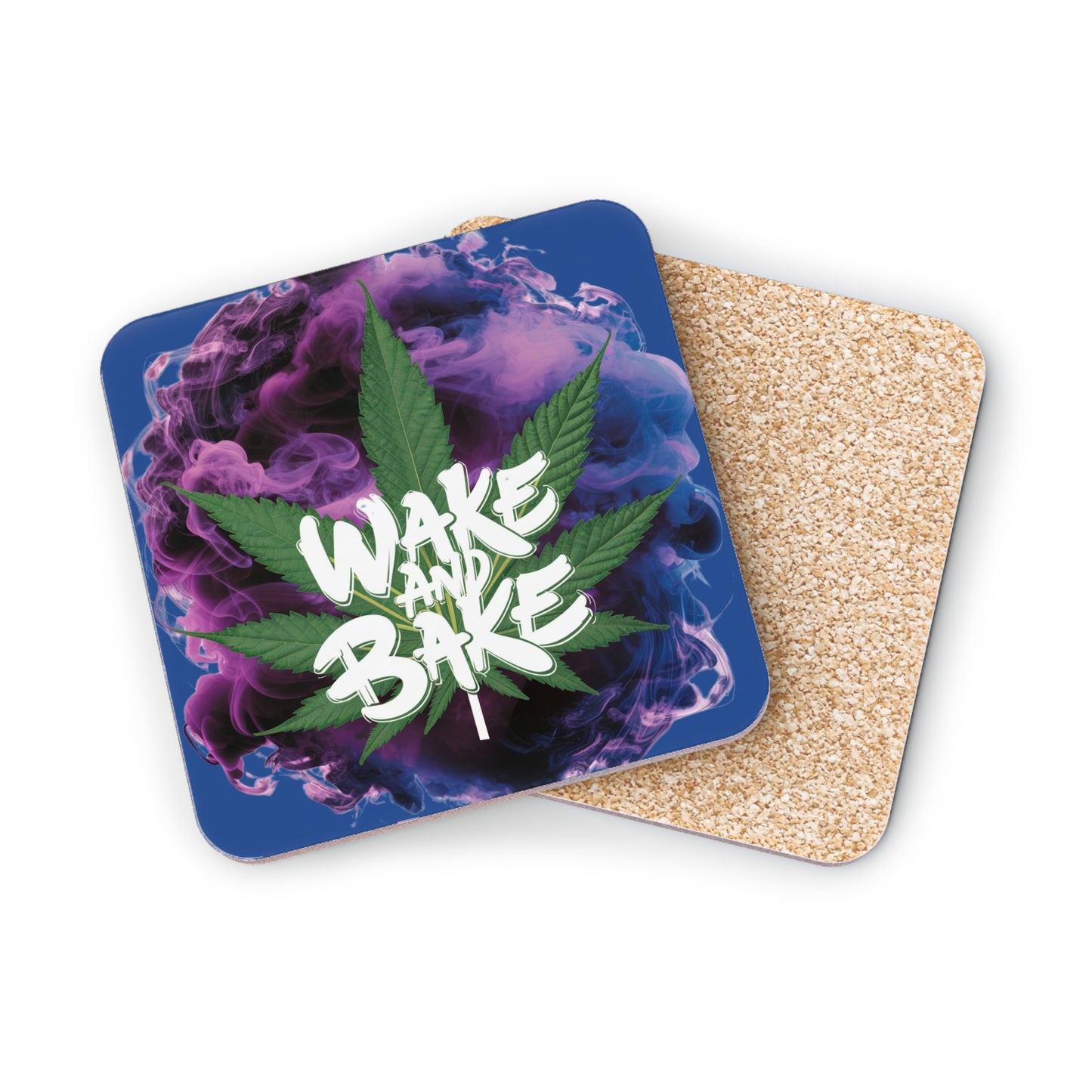 WAKE AND BAKE COASTER