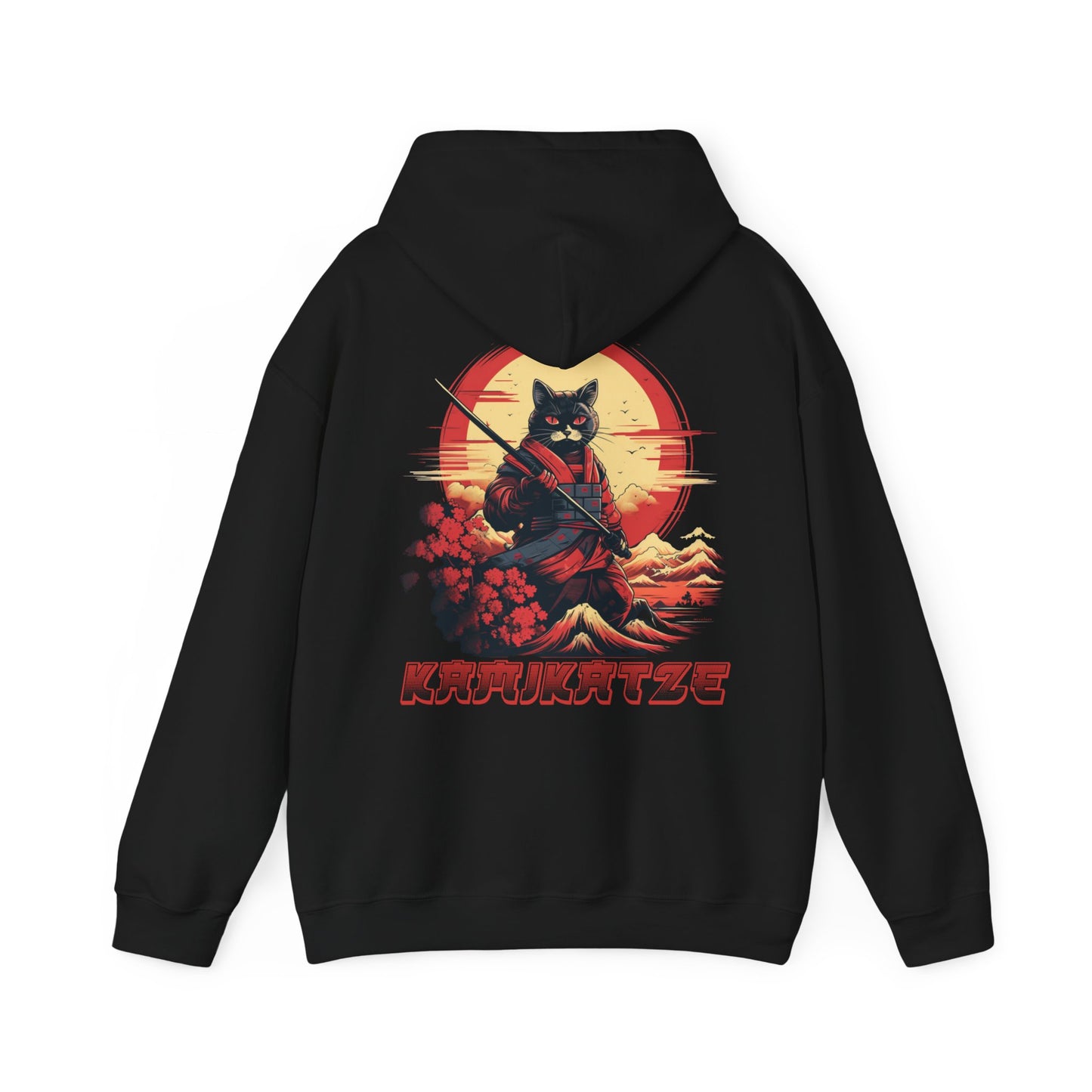 KAMIKATZE SAMURAI CAT CLASSIC HOODIE