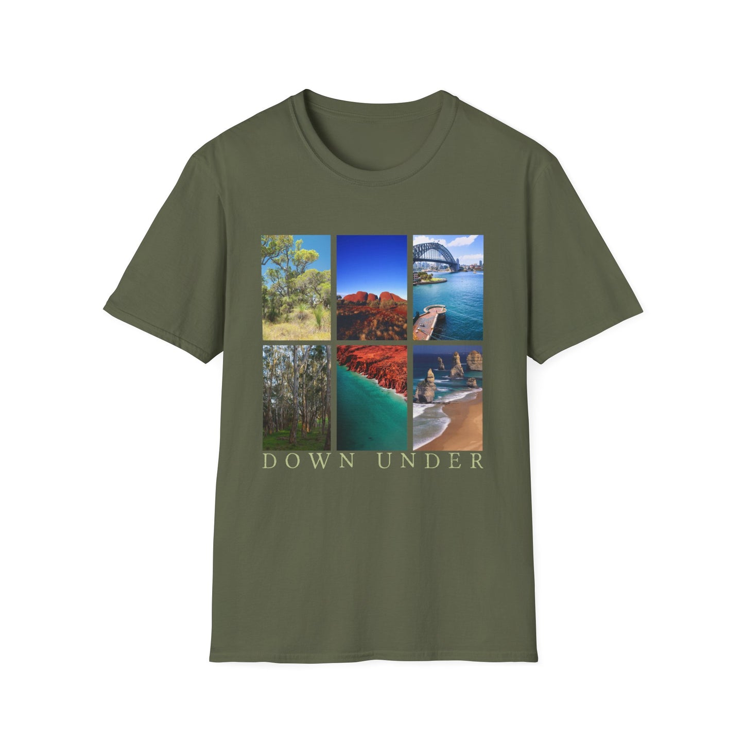 DOWN UNDER IMAGES CLASSIC FIT T-SHIRT
